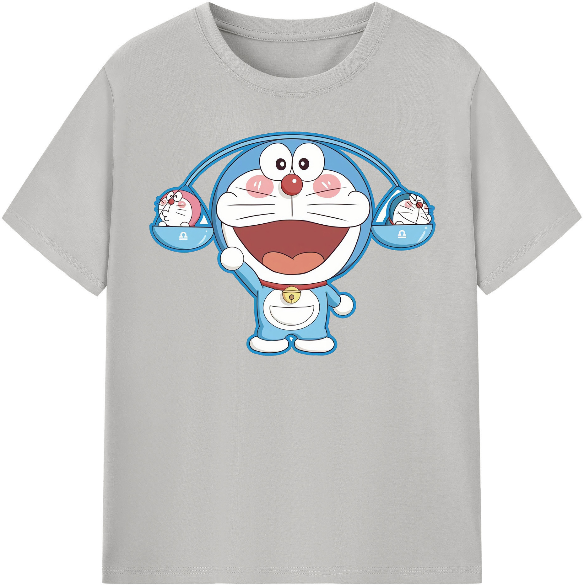 （画像用） ドラえもん Doraemon 綿100％半袖Tシャツ（フロントプリント）