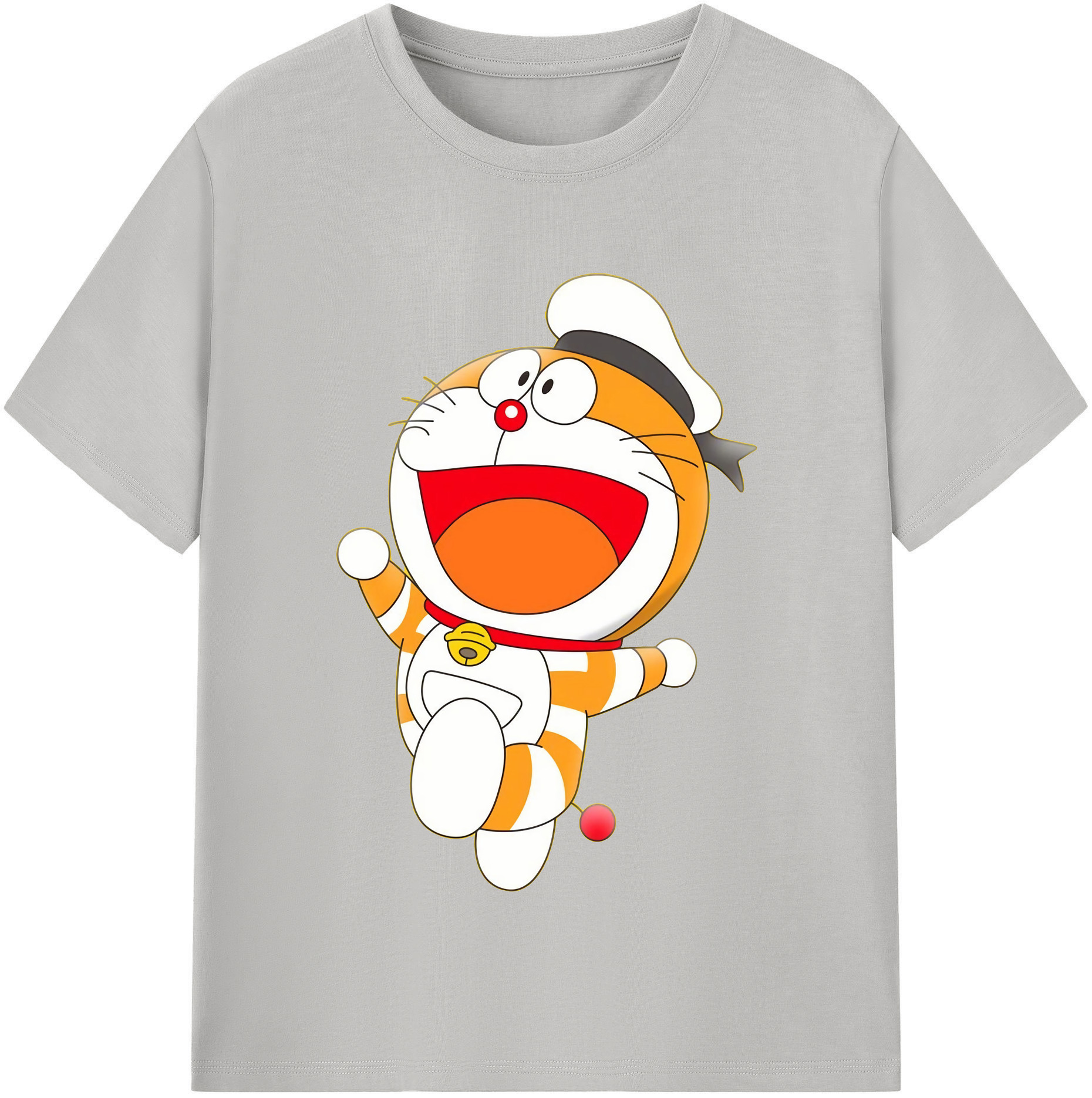 （画像用） ドラえもん Doraemon 綿100％半袖Tシャツ（フロントプリント）
