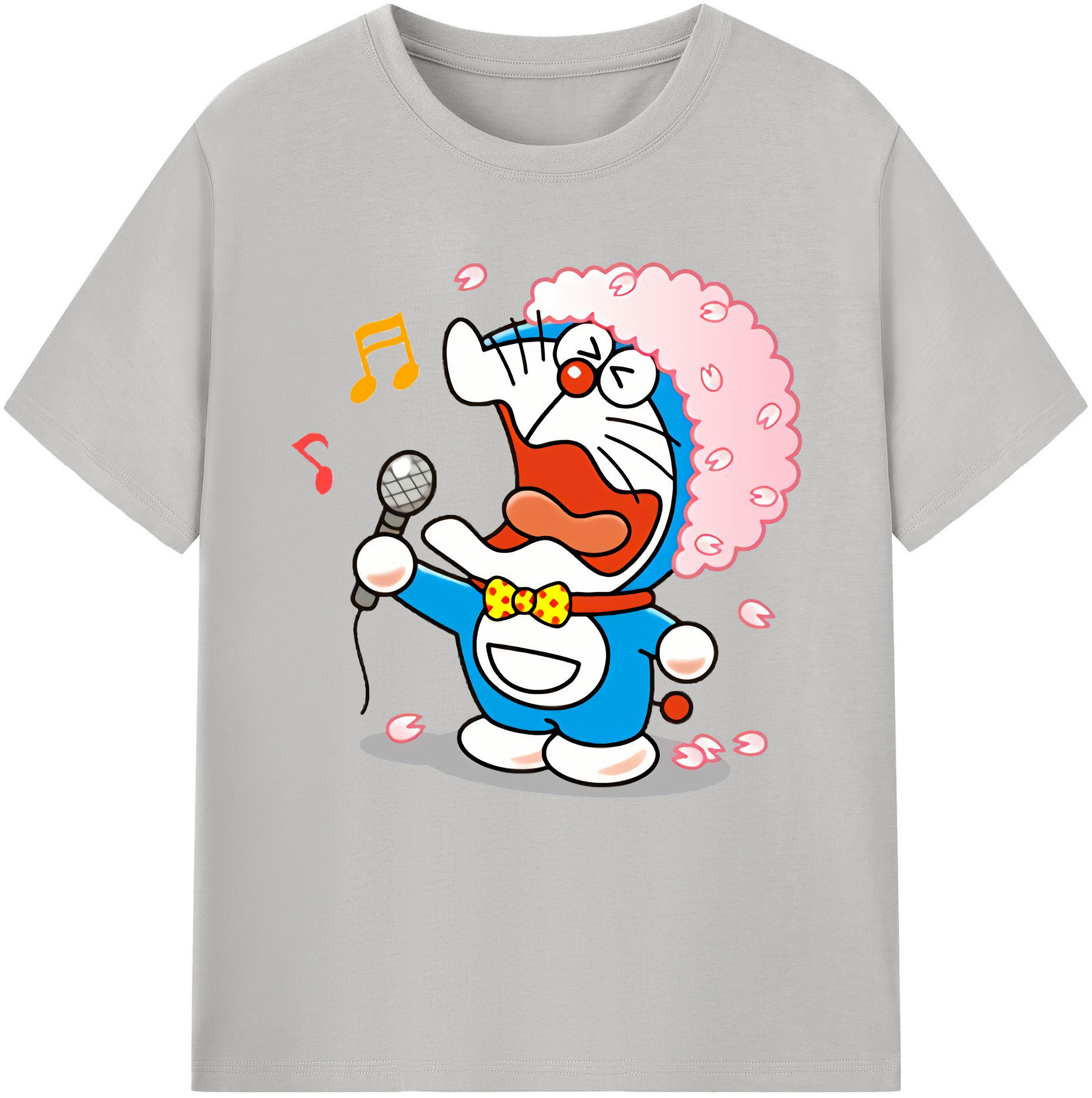 （画像用） ドラえもん Doraemon 綿100％半袖Tシャツ（フロントプリント）