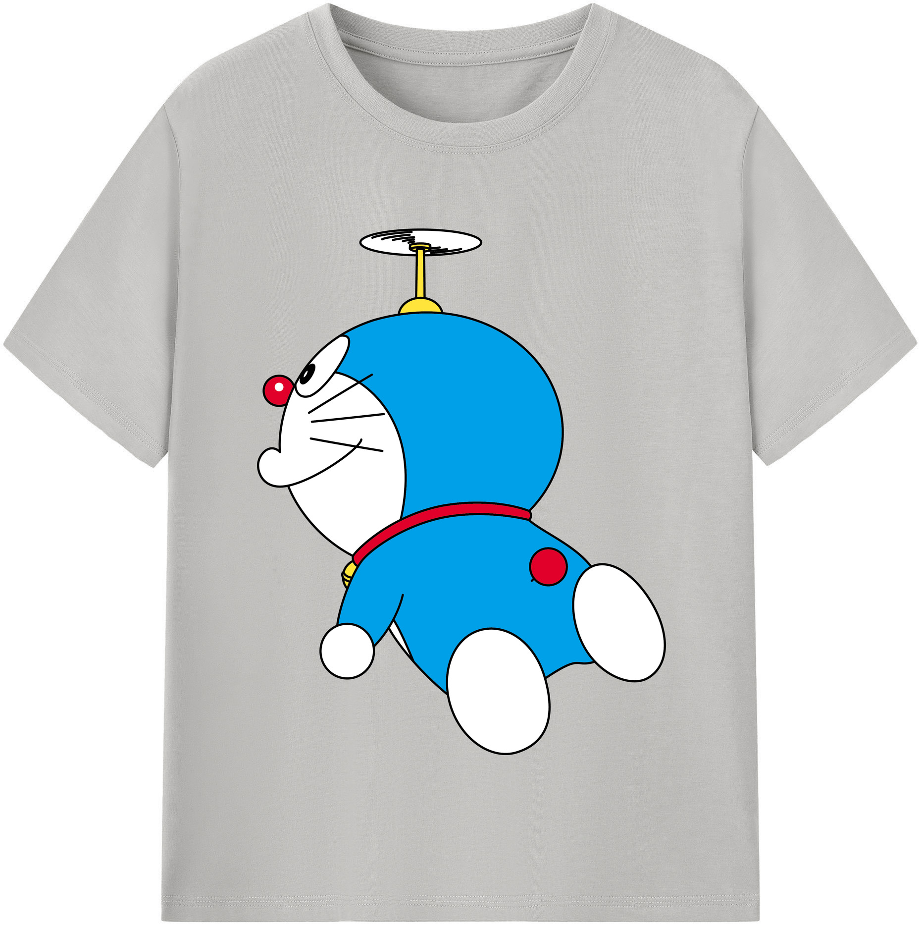 （画像用） ドラえもん Doraemon 綿100％半袖Tシャツ（フロントプリント）