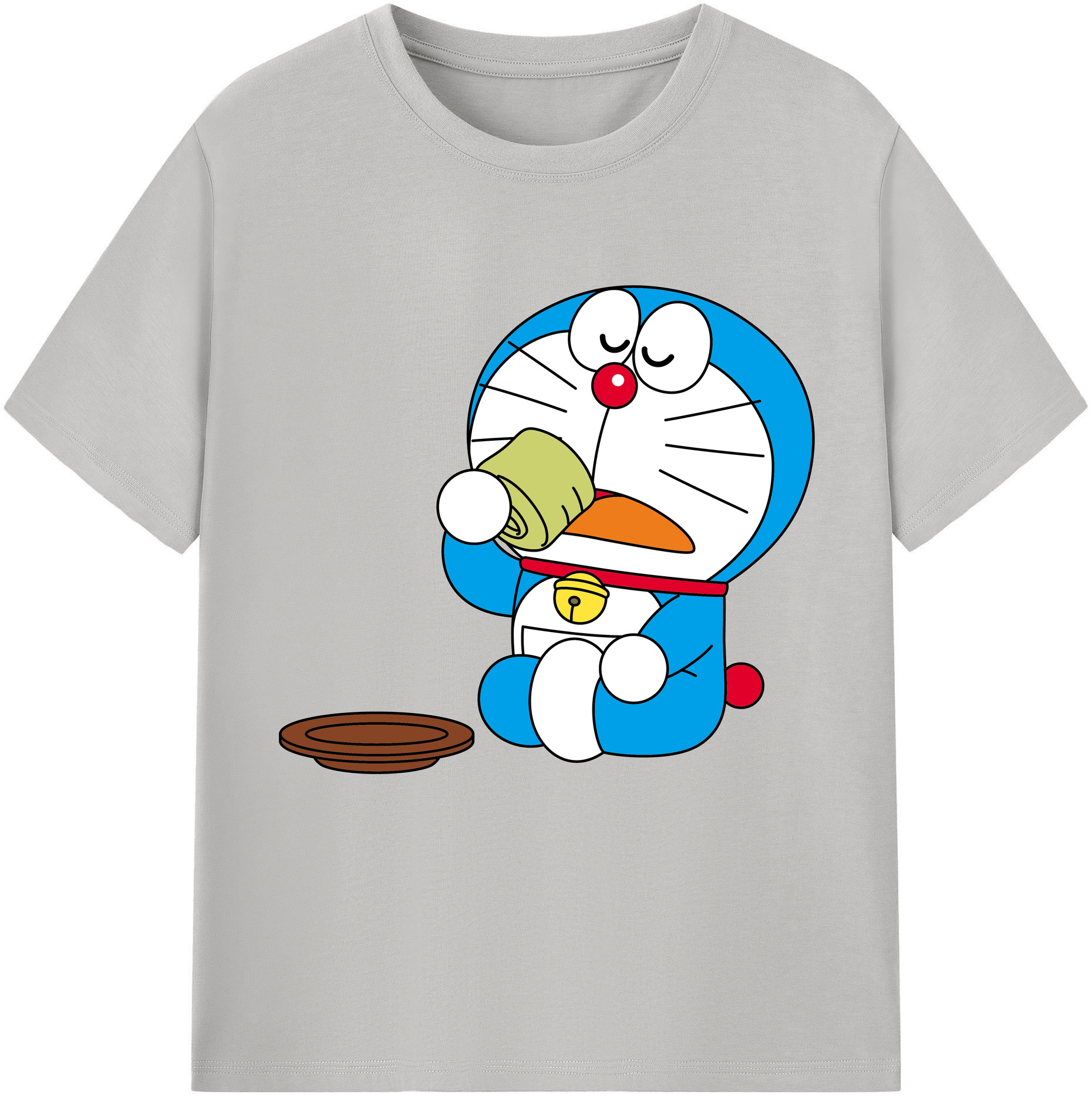 （画像用） ドラえもん Doraemon 綿100％半袖Tシャツ（フロントプリント）