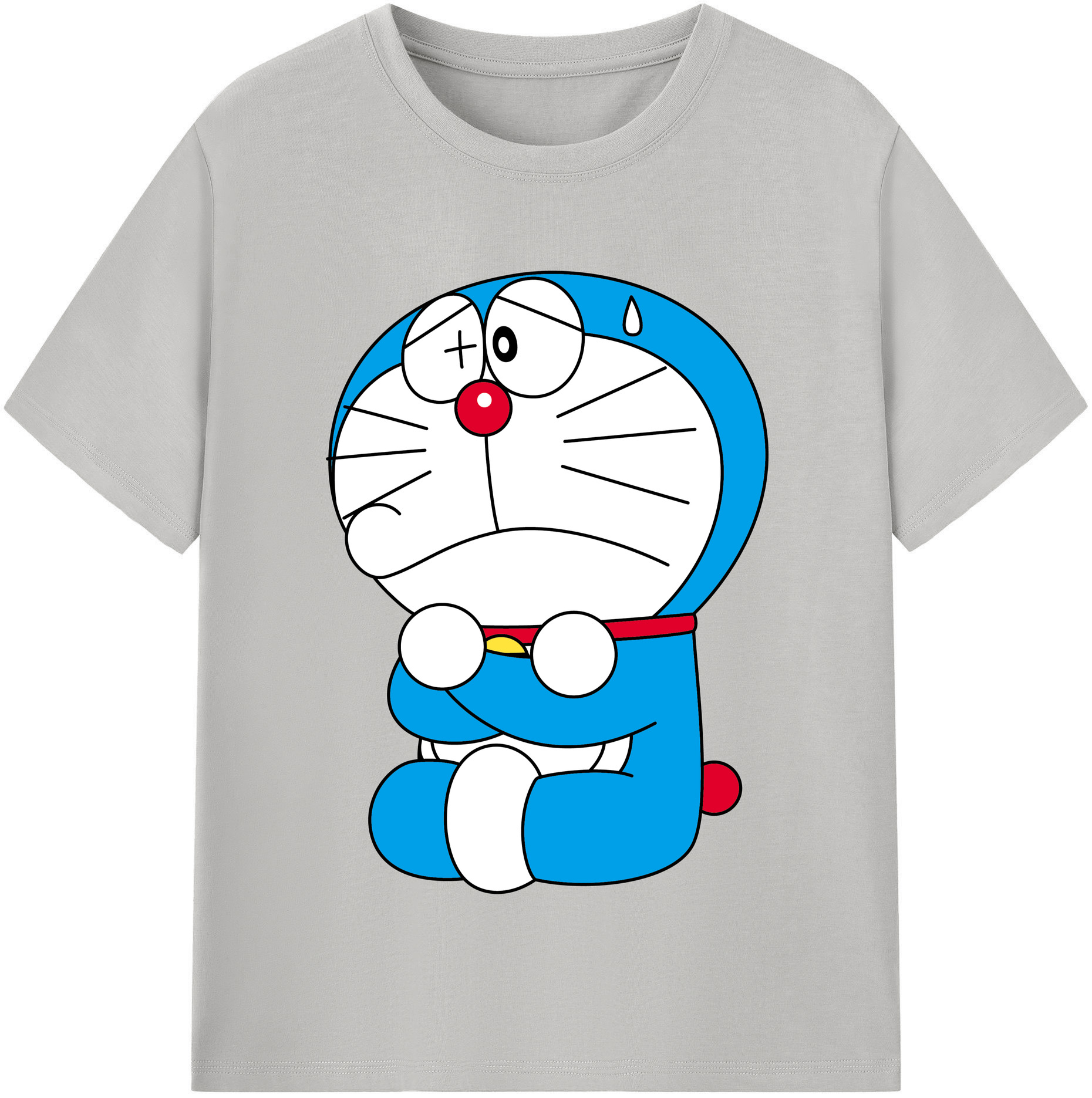 （画像用） ドラえもん Doraemon 綿100％半袖Tシャツ（フロントプリント）