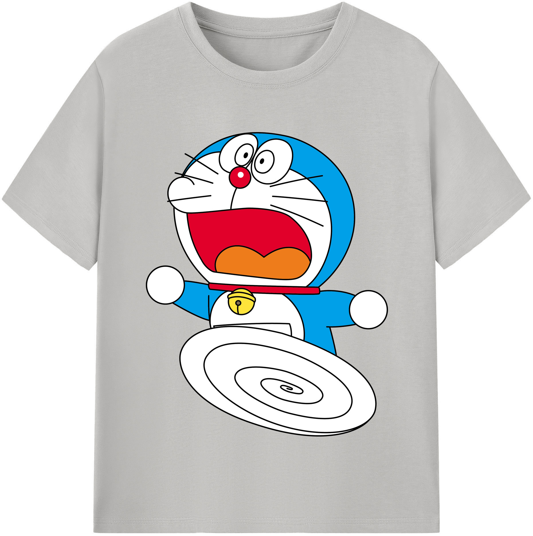 （画像用） ドラえもん Doraemon 綿100％半袖Tシャツ（フロントプリント）