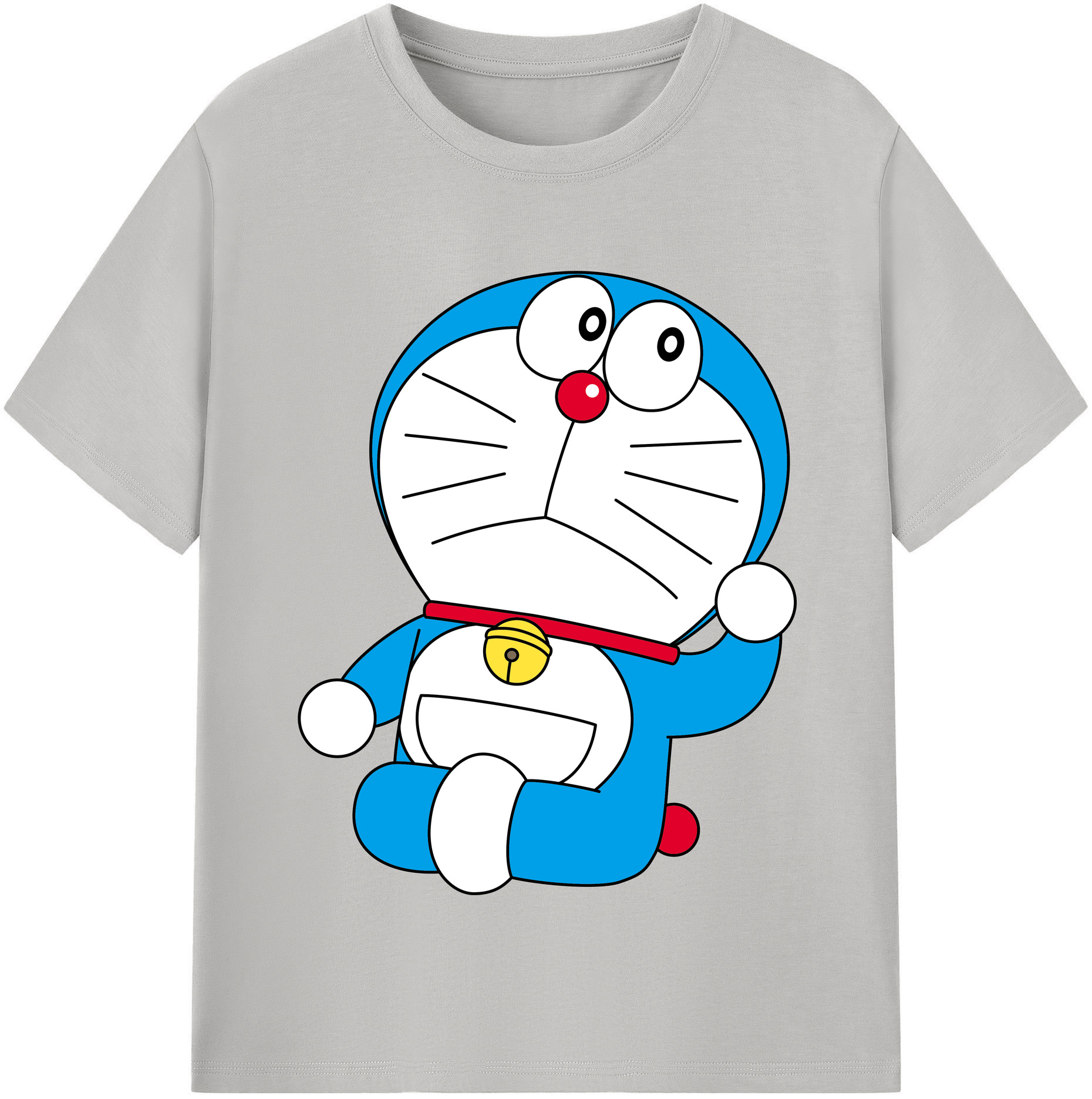 （画像用） ドラえもん Doraemon 綿100％半袖Tシャツ（フロントプリント）