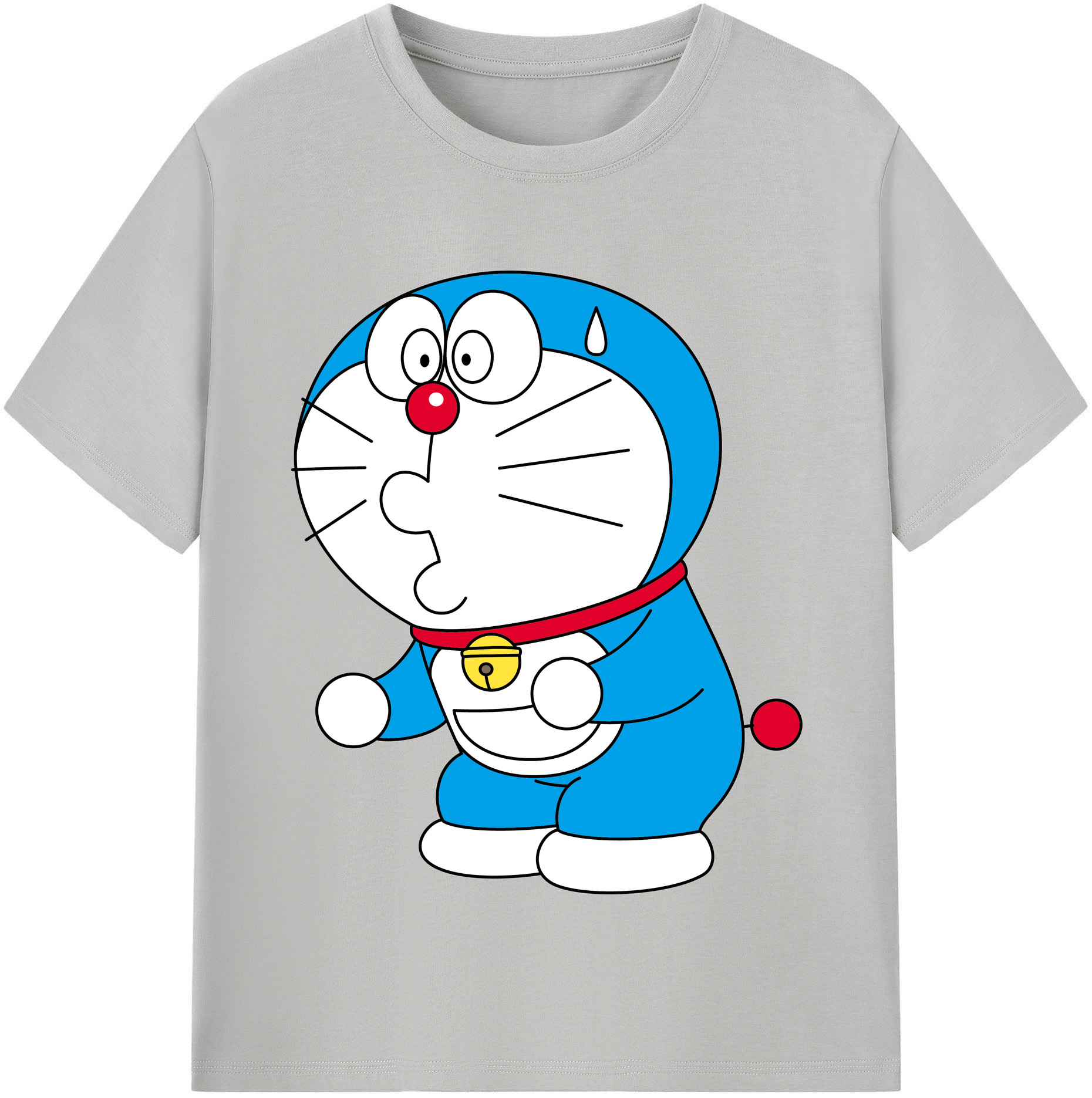 （画像用） ドラえもん Doraemon 綿100％半袖Tシャツ（フロントプリント）