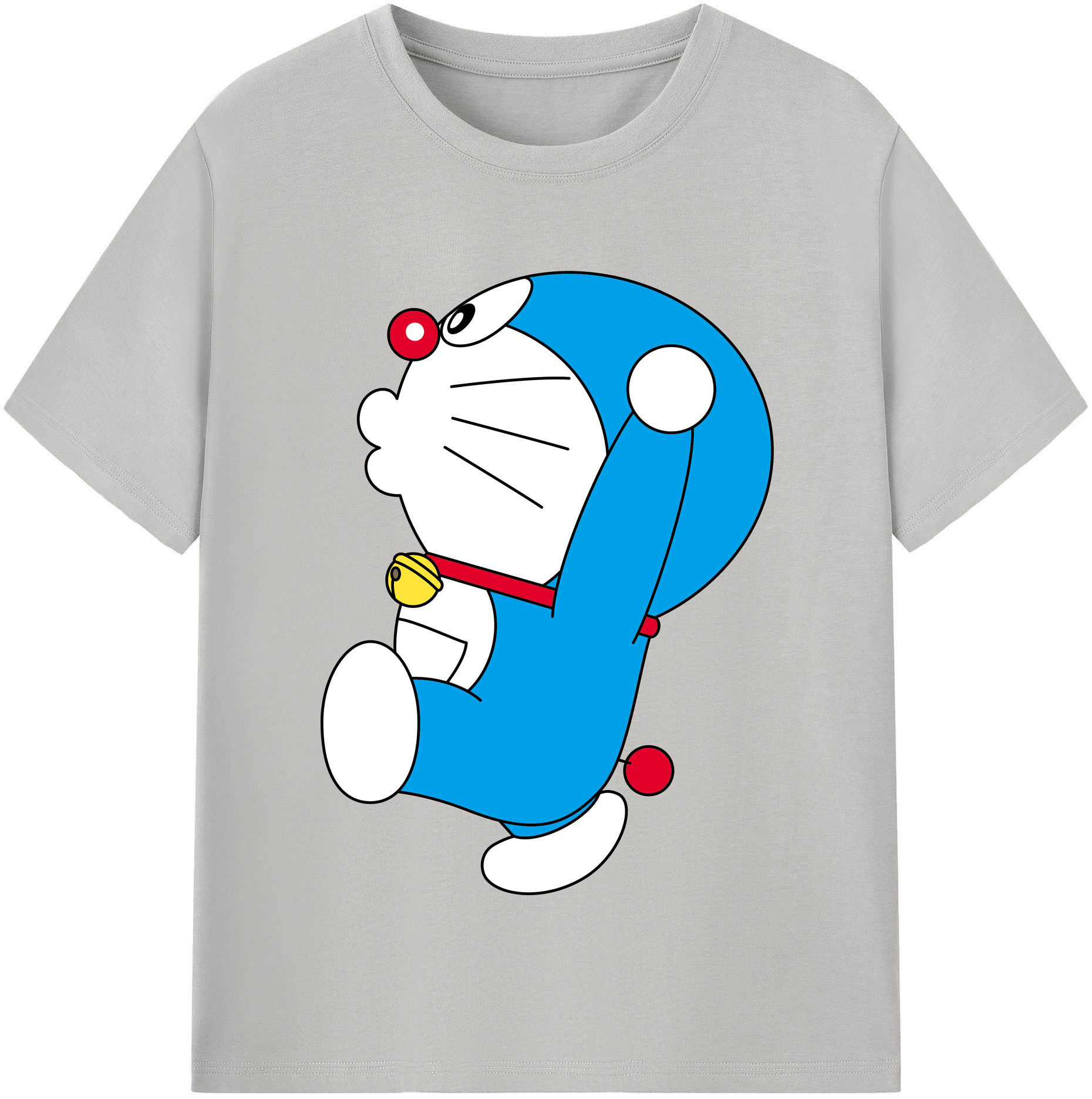 （画像用） ドラえもん Doraemon 綿100％半袖Tシャツ（フロントプリント）