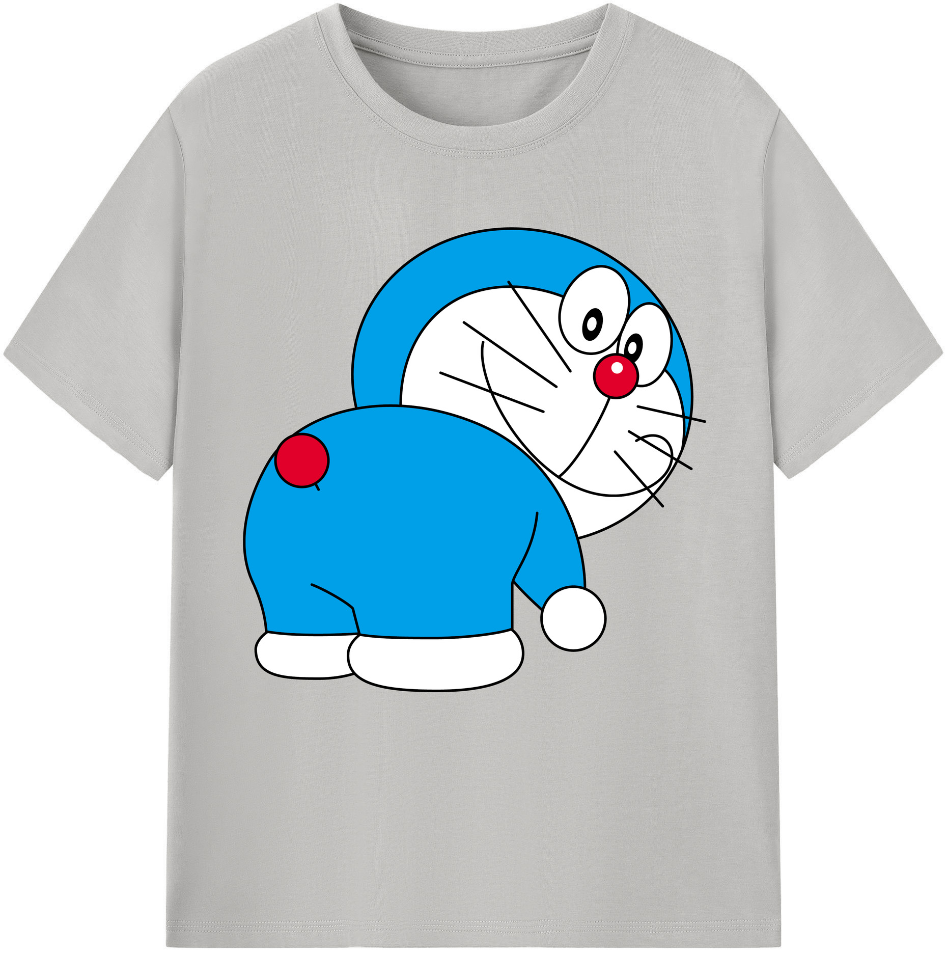 （画像用） ドラえもん Doraemon 綿100％半袖Tシャツ（フロントプリント）