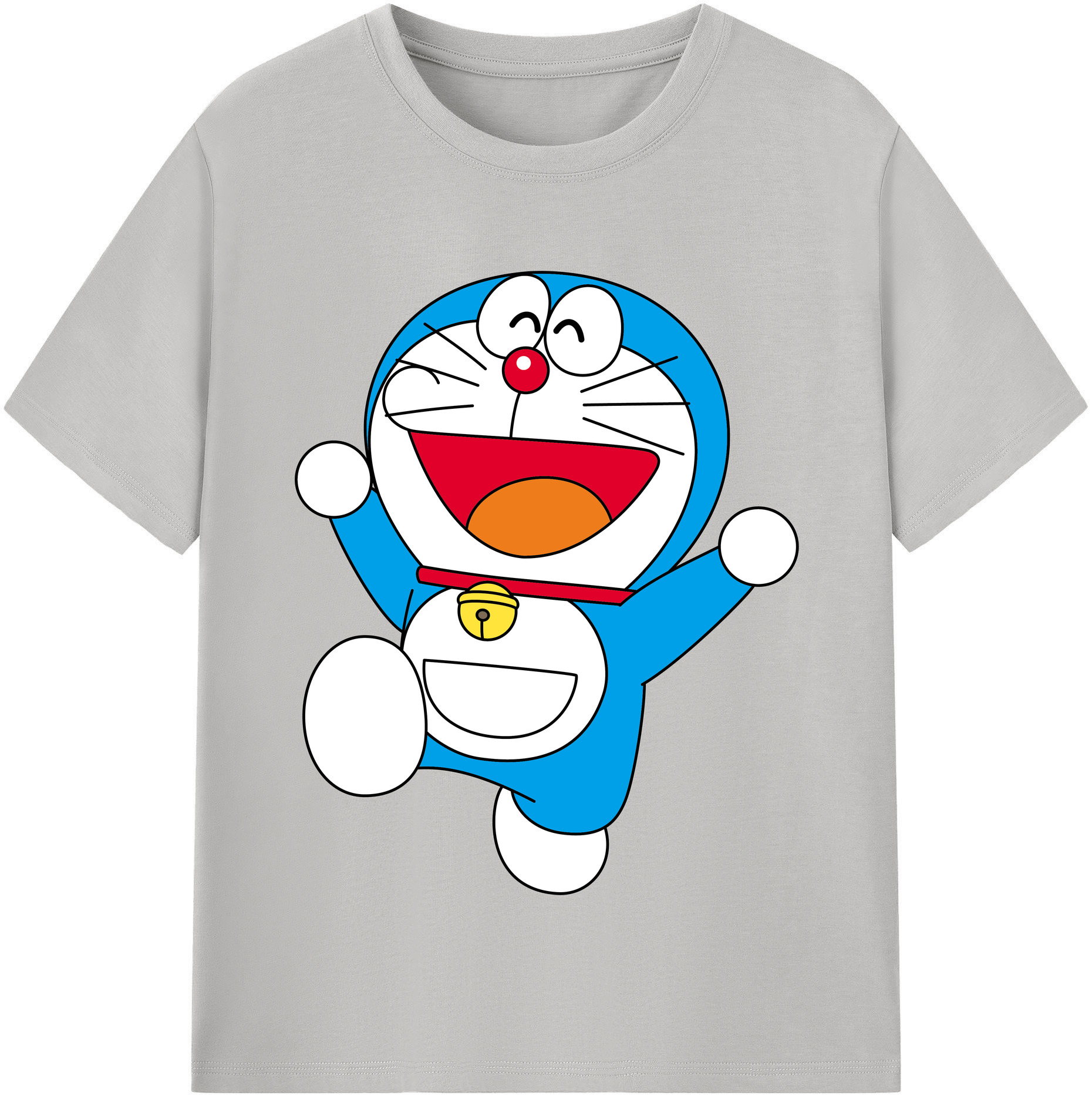（画像用） ドラえもん Doraemon 綿100％半袖Tシャツ（フロントプリント）