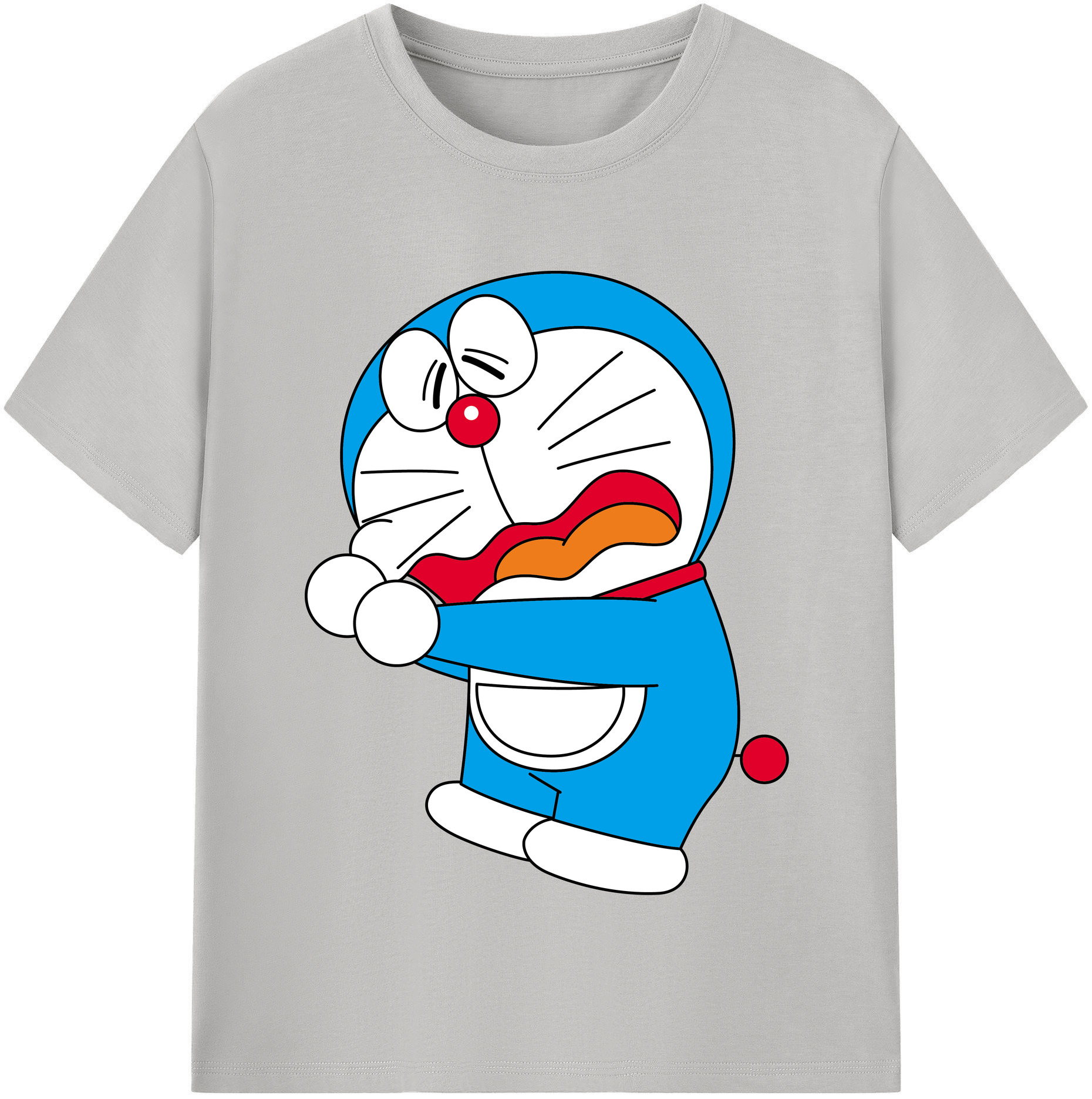（画像用） ドラえもん Doraemon 綿100％半袖Tシャツ（フロントプリント）