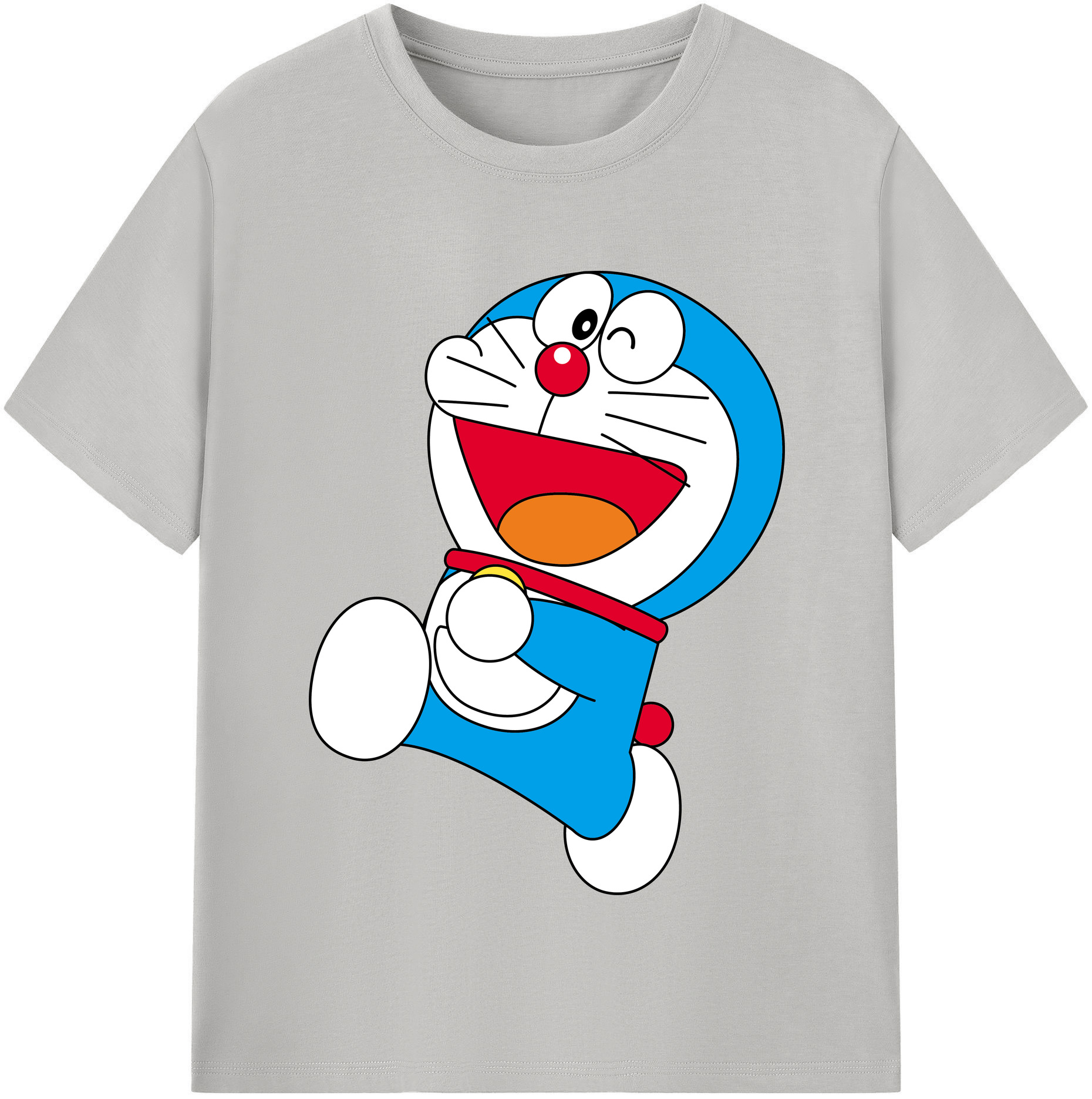 （画像用） ドラえもん Doraemon 綿100％半袖Tシャツ（フロントプリント）