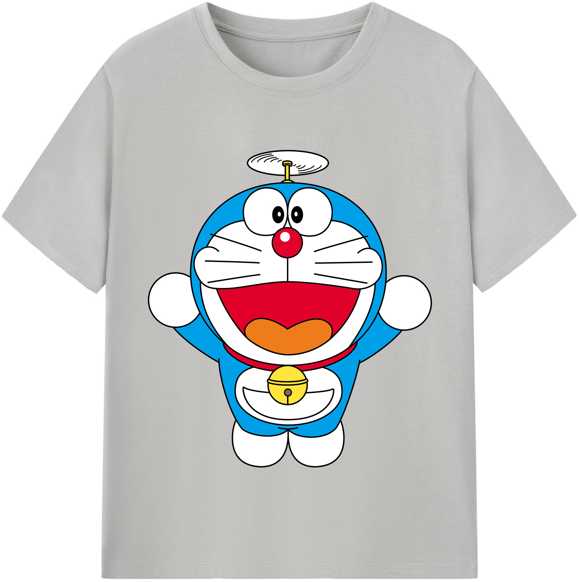 （画像用） ドラえもん Doraemon 綿100％半袖Tシャツ（フロントプリント）
