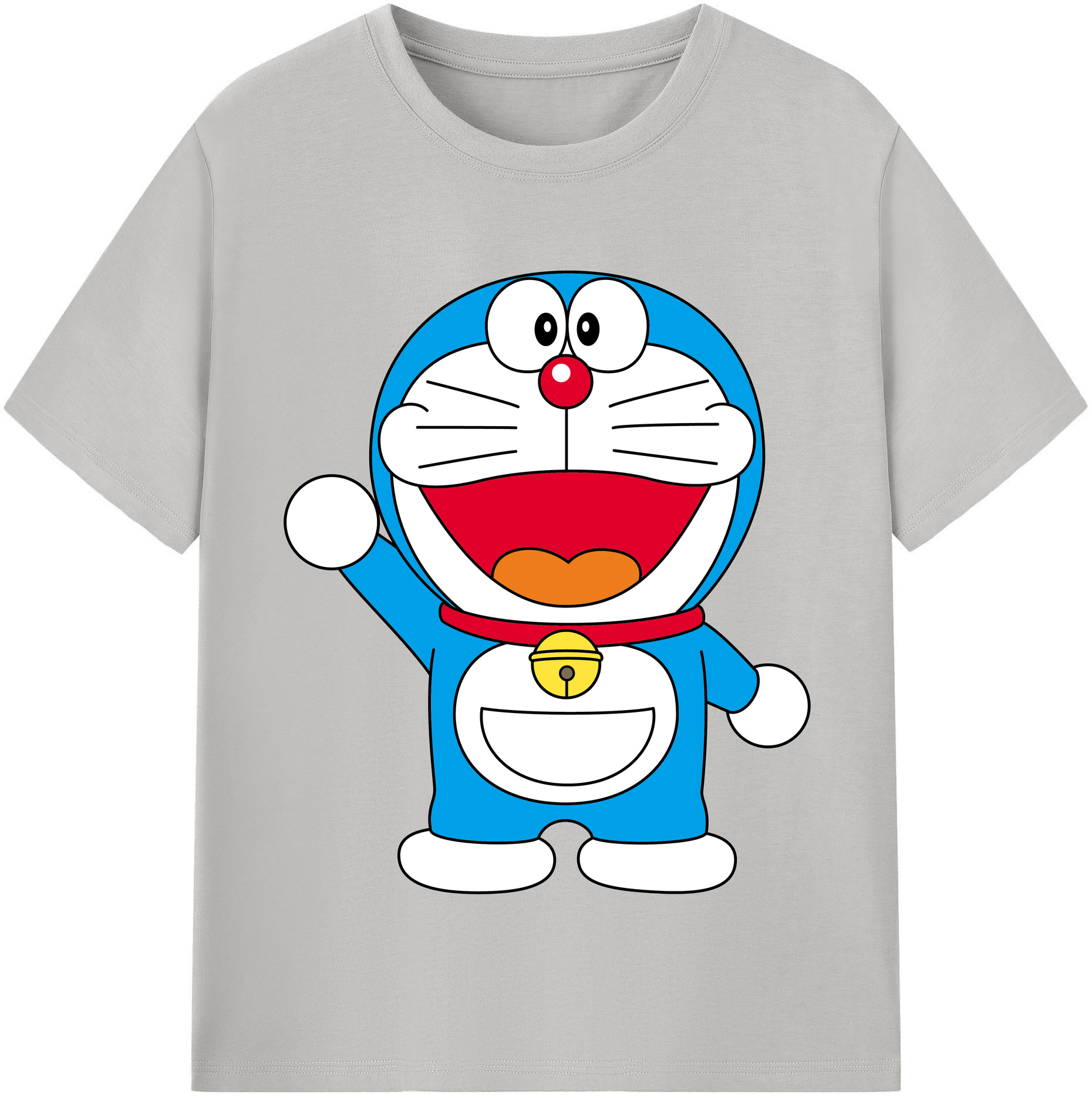 （画像用） ドラえもん Doraemon 綿100％半袖Tシャツ（フロントプリント）