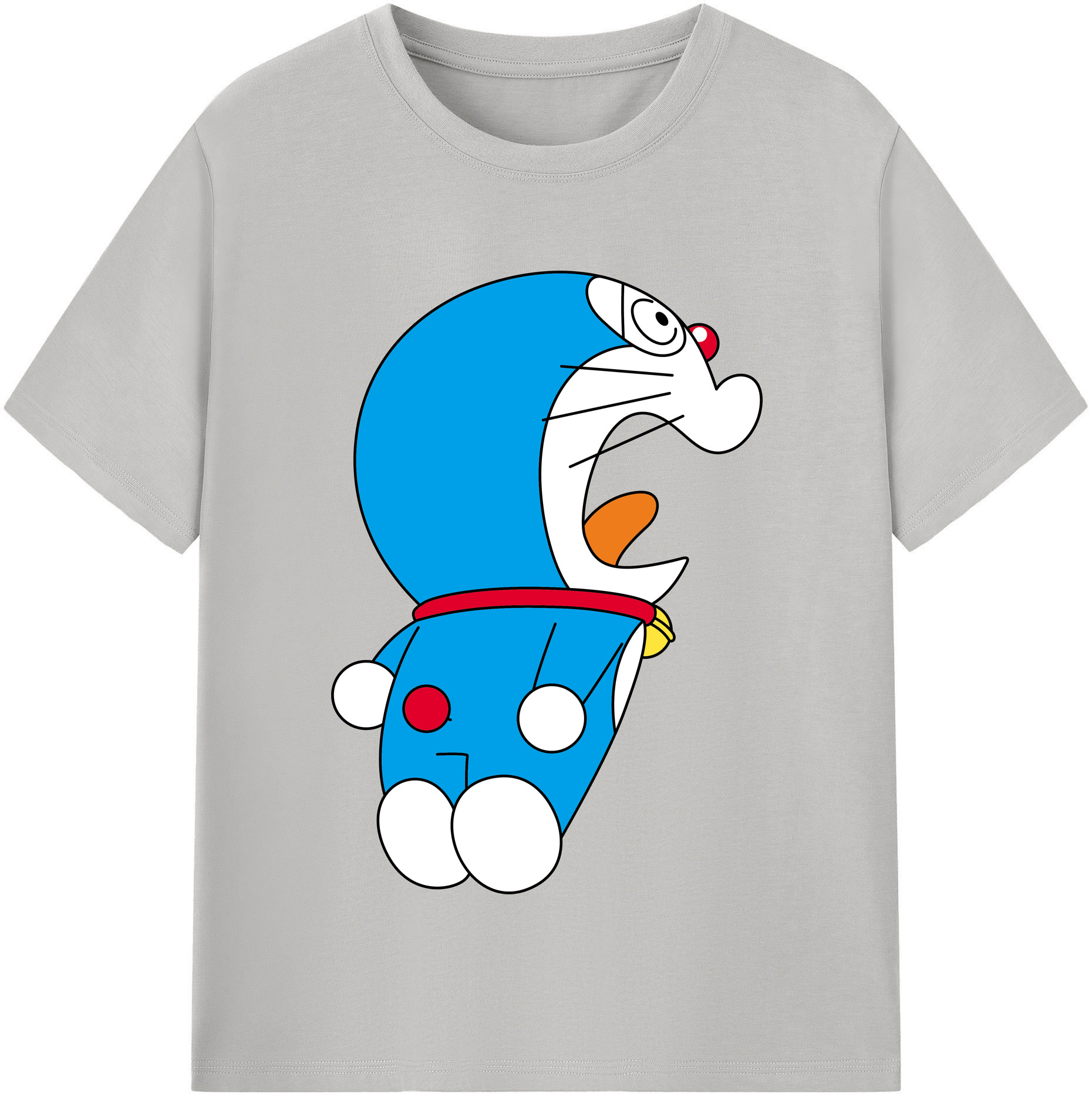 （画像用） ドラえもん Doraemon 綿100％半袖Tシャツ（フロントプリント）