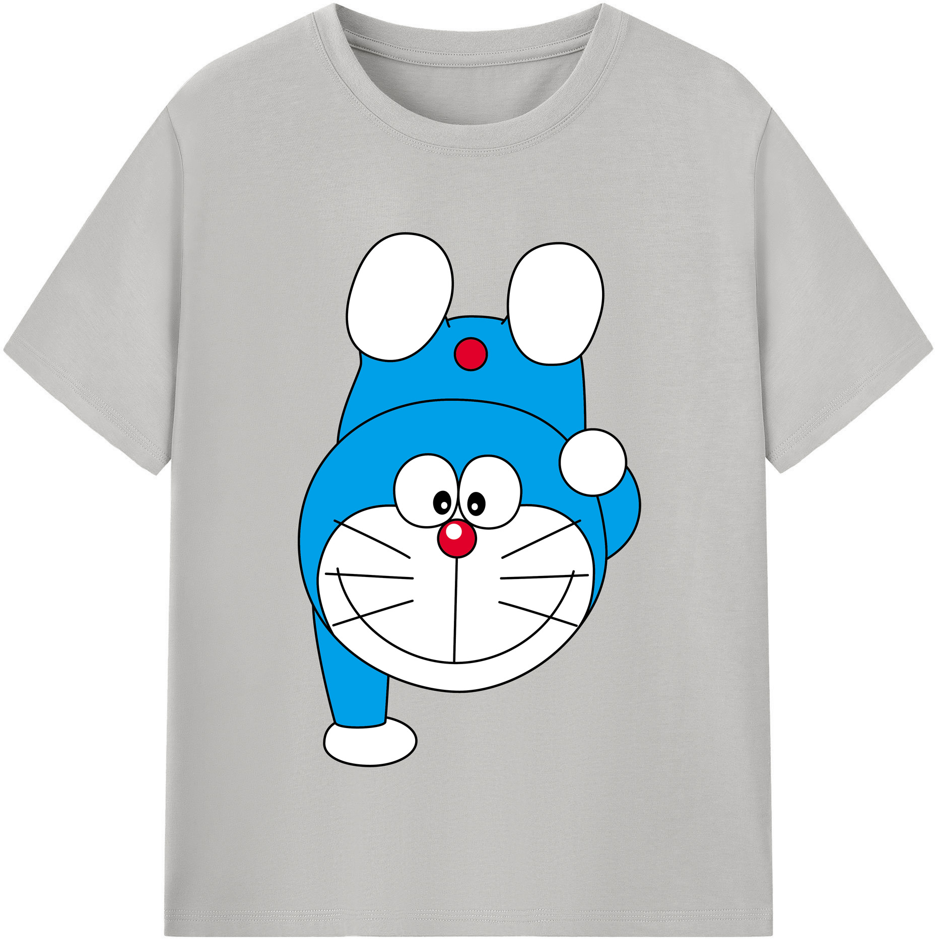 （画像用） ドラえもん Doraemon 綿100％半袖Tシャツ（フロントプリント）