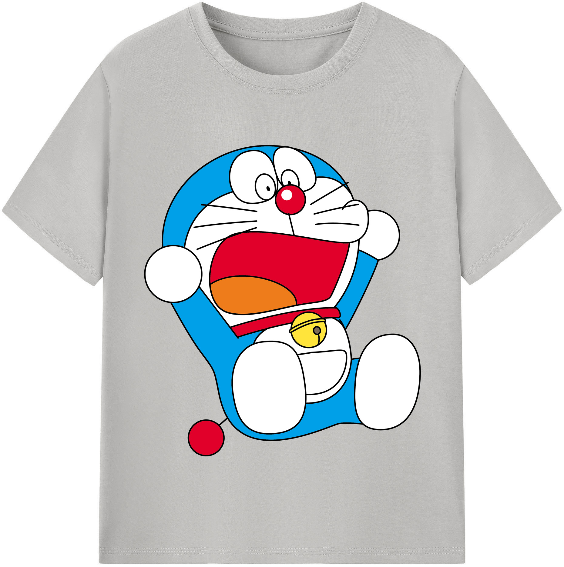 （画像用） ドラえもん Doraemon 綿100％半袖Tシャツ（フロントプリント）