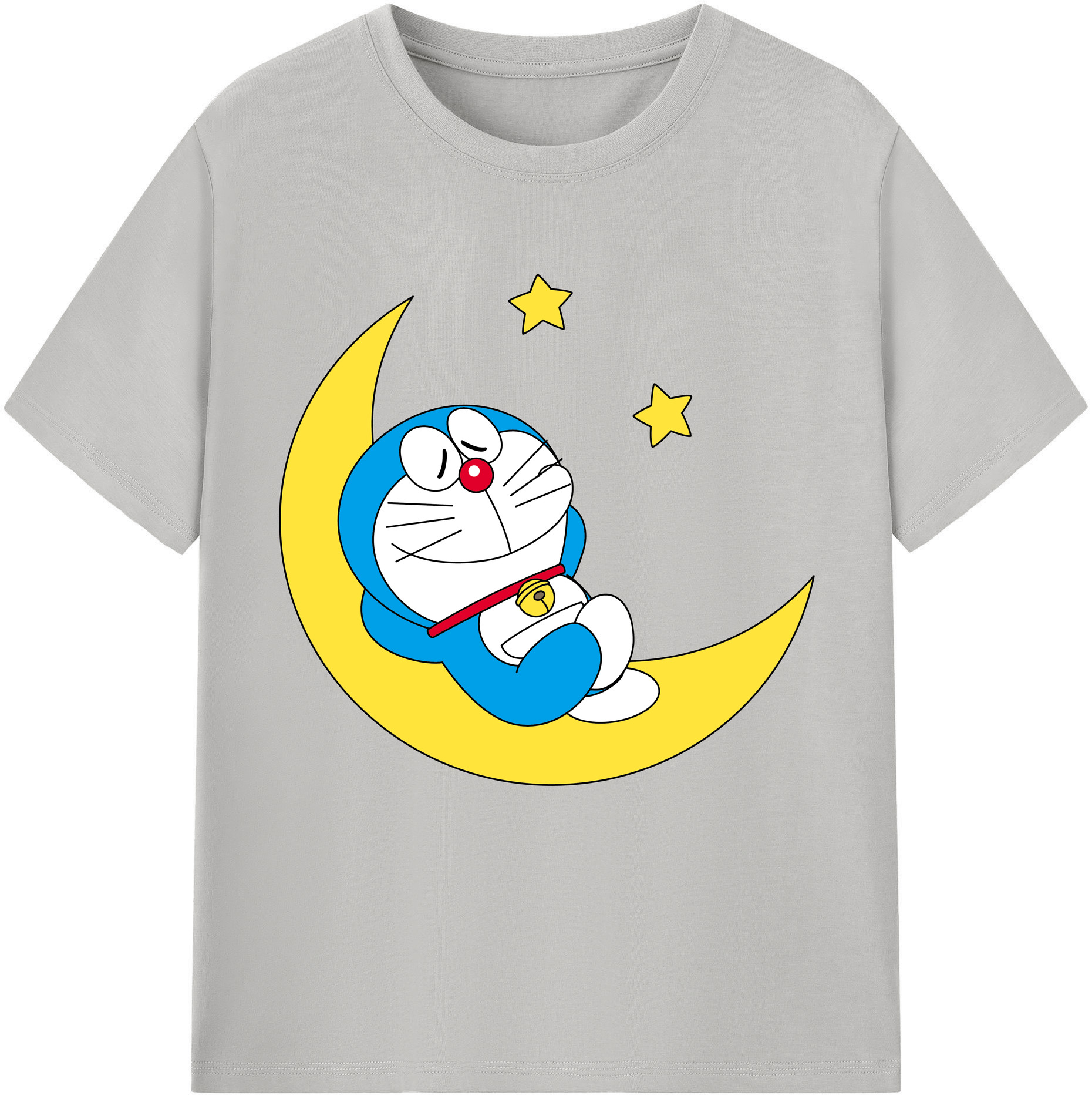 （画像用） ドラえもん Doraemon 綿100％半袖Tシャツ（フロントプリント）