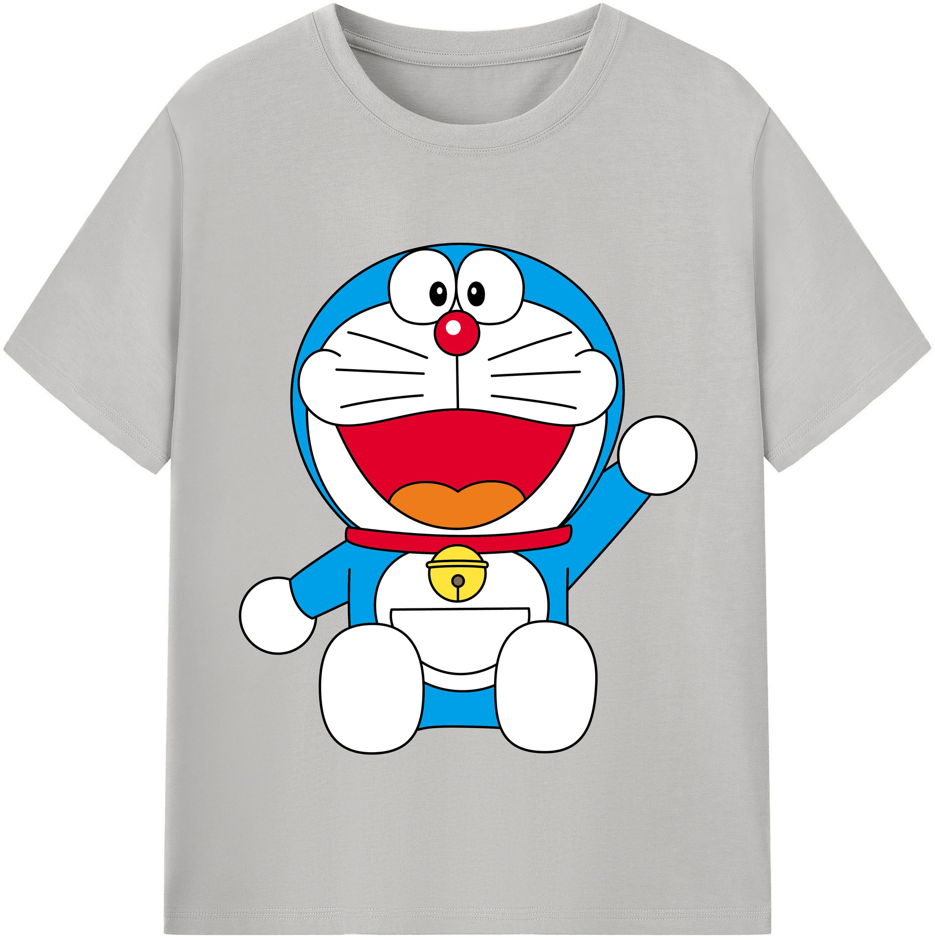（画像用） ドラえもん Doraemon 綿100％半袖Tシャツ（フロントプリント）