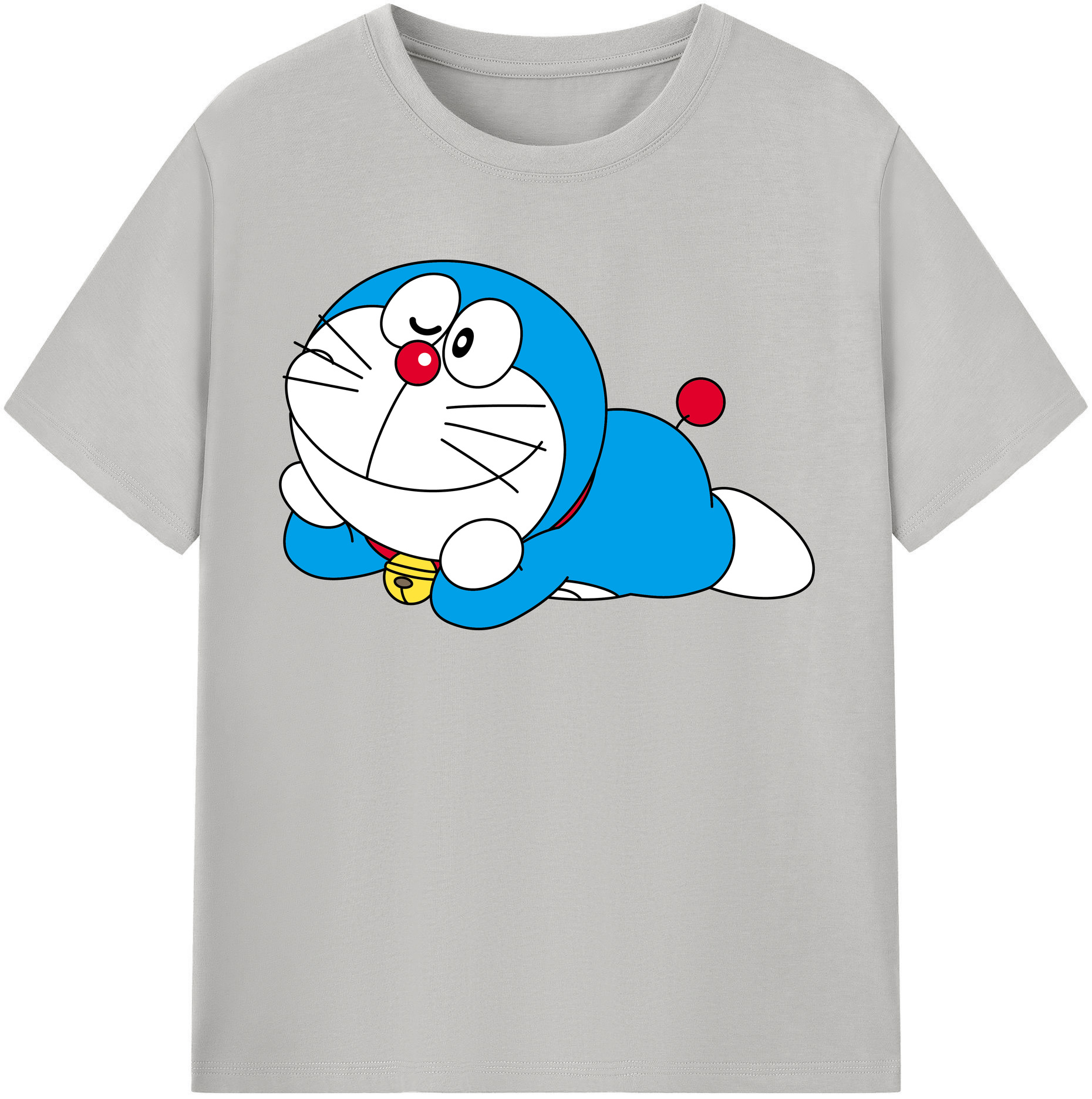 （画像用） ドラえもん Doraemon 綿100％半袖Tシャツ（フロントプリント）