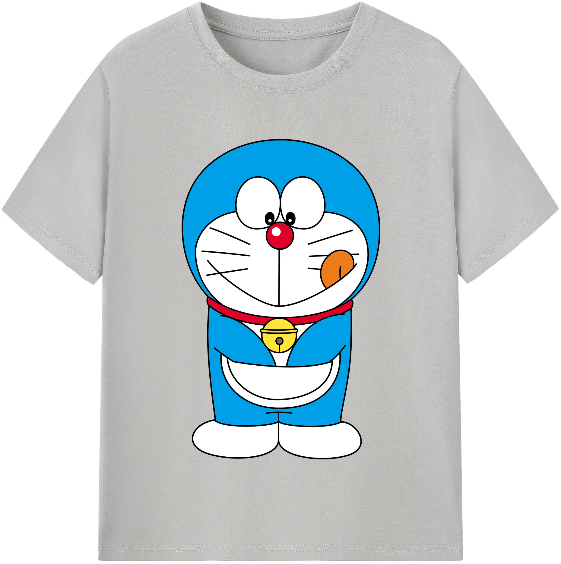 （画像用） ドラえもん Doraemon 綿100％半袖Tシャツ（フロントプリント）