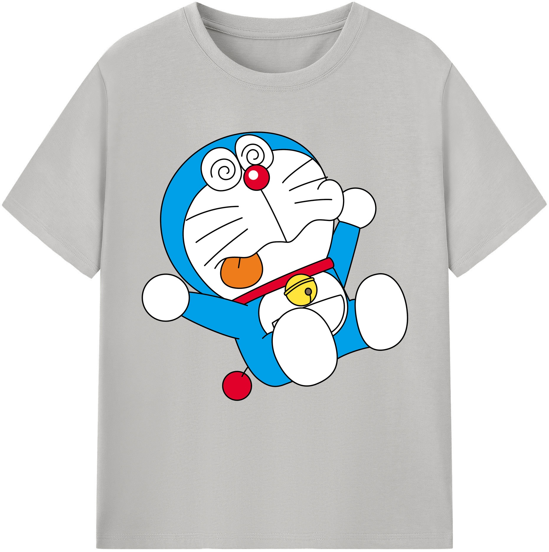 （画像用） ドラえもん Doraemon 綿100％半袖Tシャツ（フロントプリント）