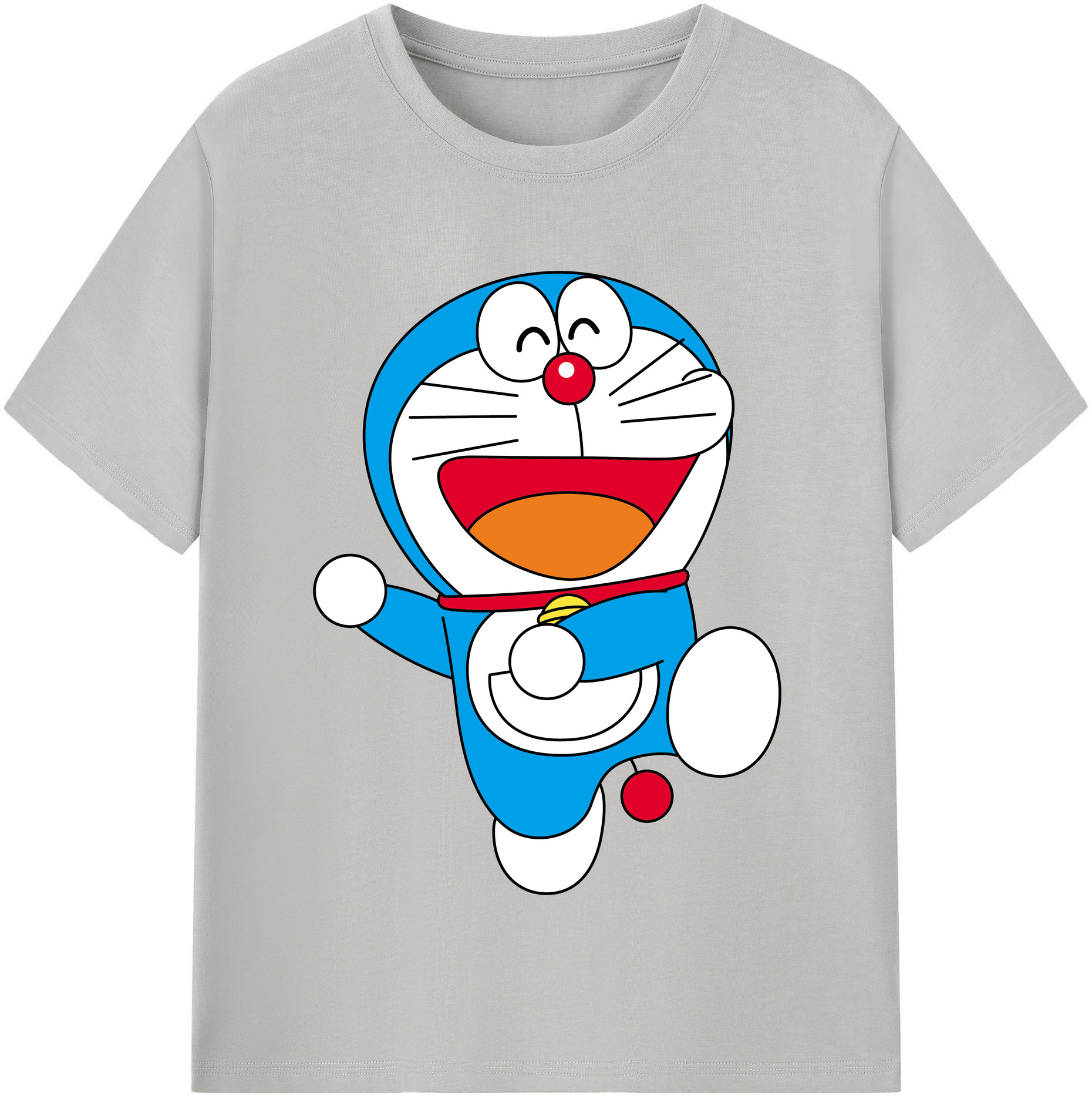 （画像用） ドラえもん Doraemon 綿100％半袖Tシャツ（フロントプリント）