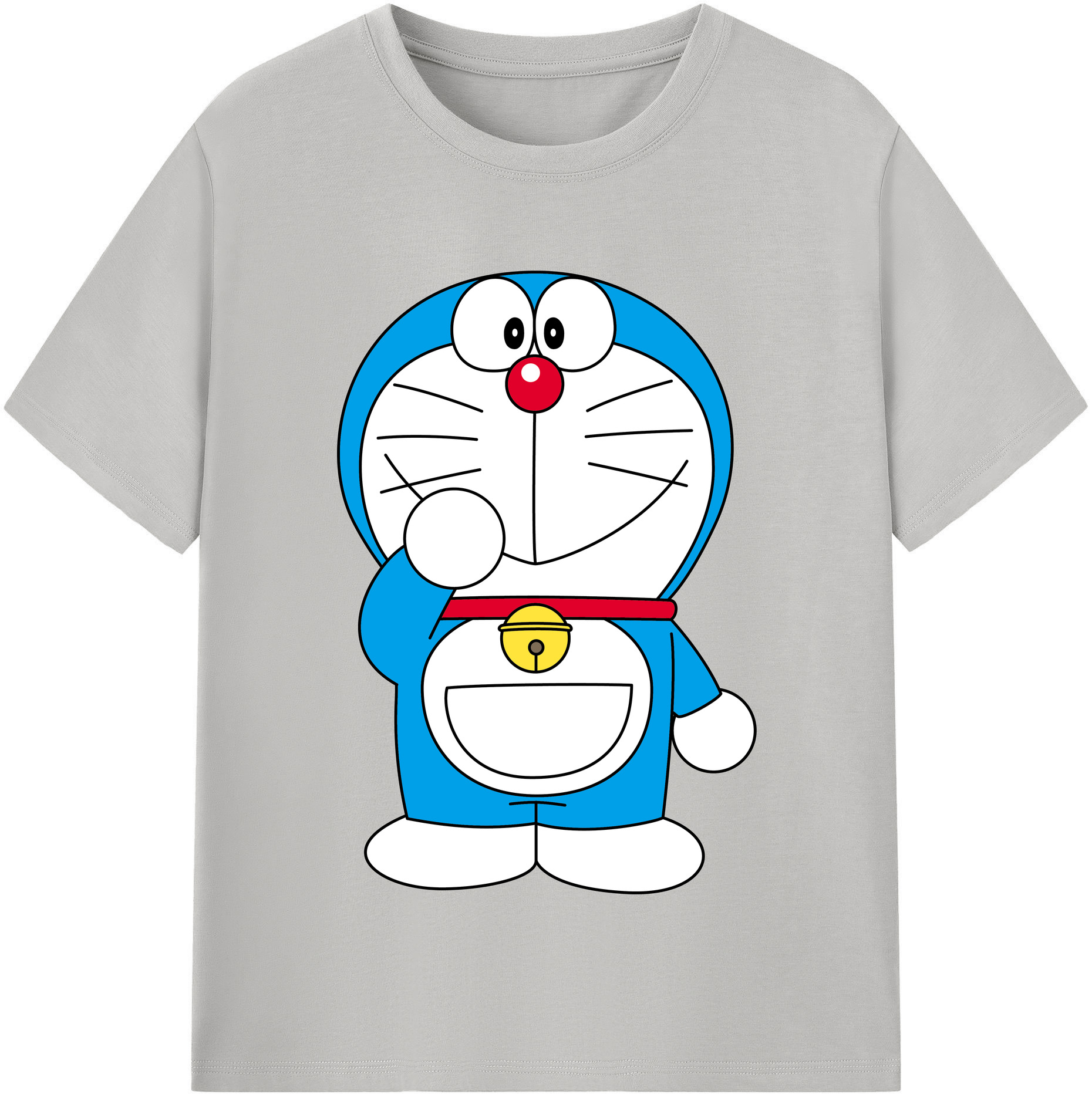 （画像用） ドラえもん Doraemon 綿100％半袖Tシャツ（フロントプリント）