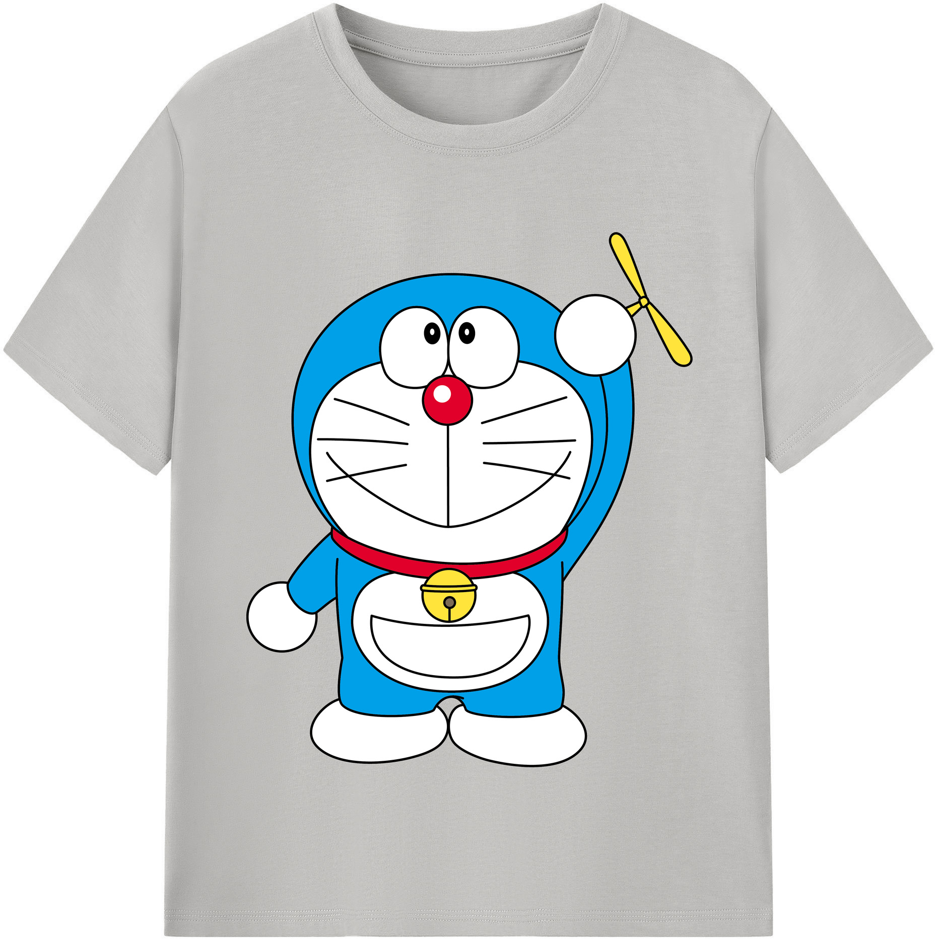 （画像用） ドラえもん Doraemon 綿100％半袖Tシャツ（フロントプリント）
