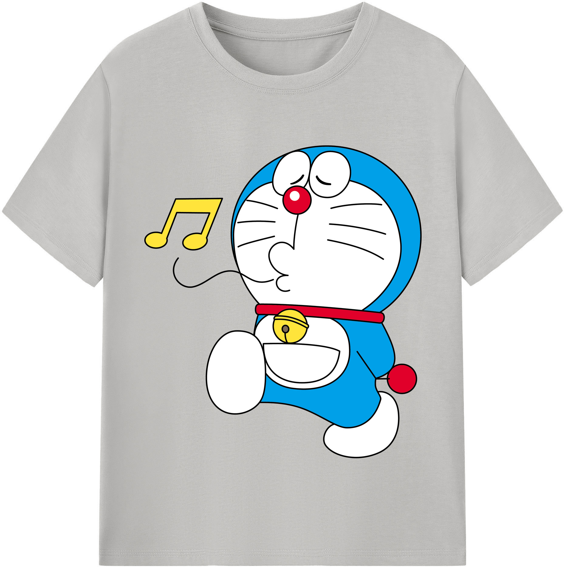（画像用） ドラえもん Doraemon 綿100％半袖Tシャツ（フロントプリント）