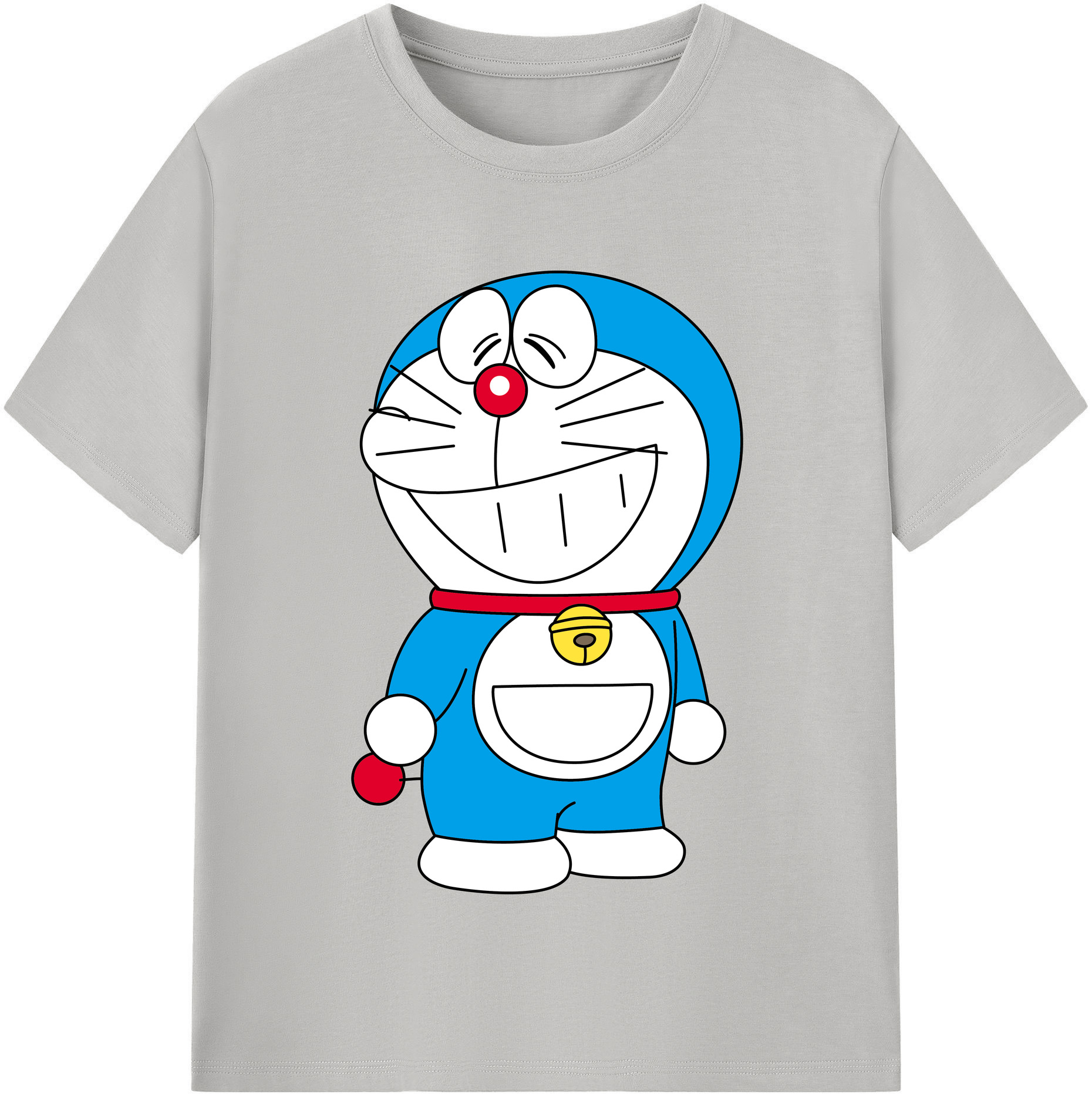 （画像用） ドラえもん Doraemon 綿100％半袖Tシャツ（フロントプリント）