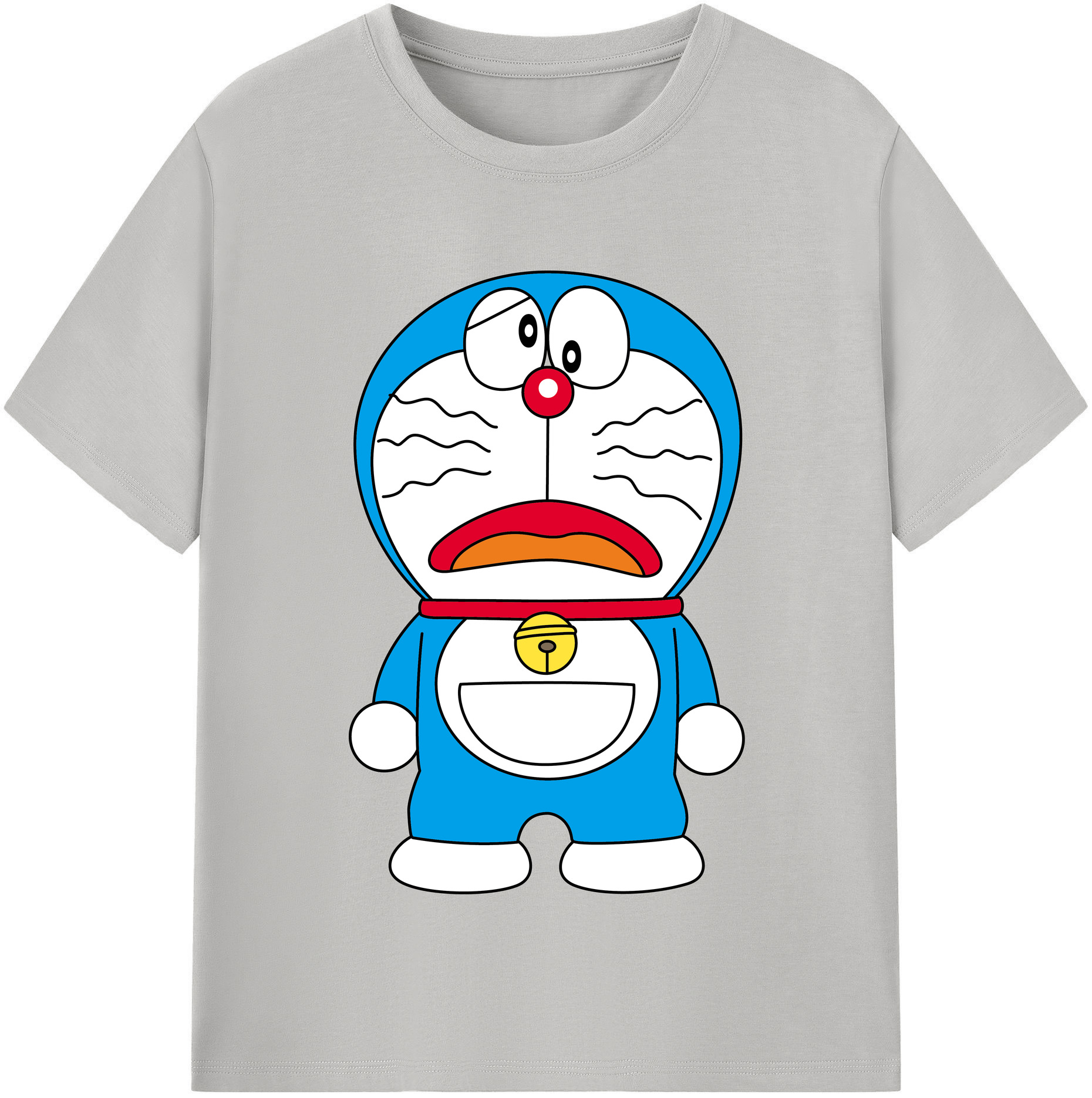（画像用） ドラえもん Doraemon 綿100％半袖Tシャツ（フロントプリント）
