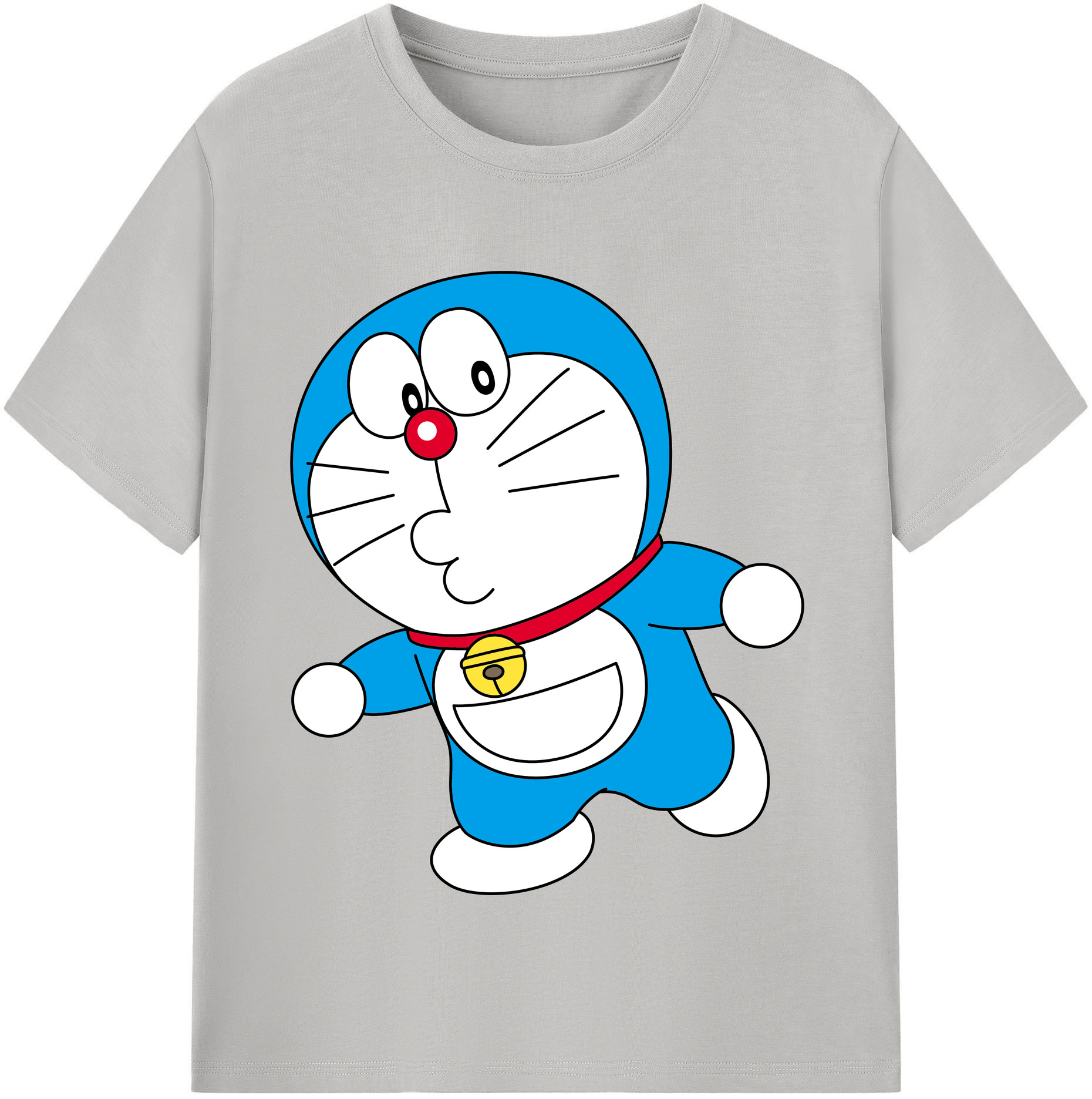 （画像用） ドラえもん Doraemon 綿100％半袖Tシャツ（フロントプリント）
