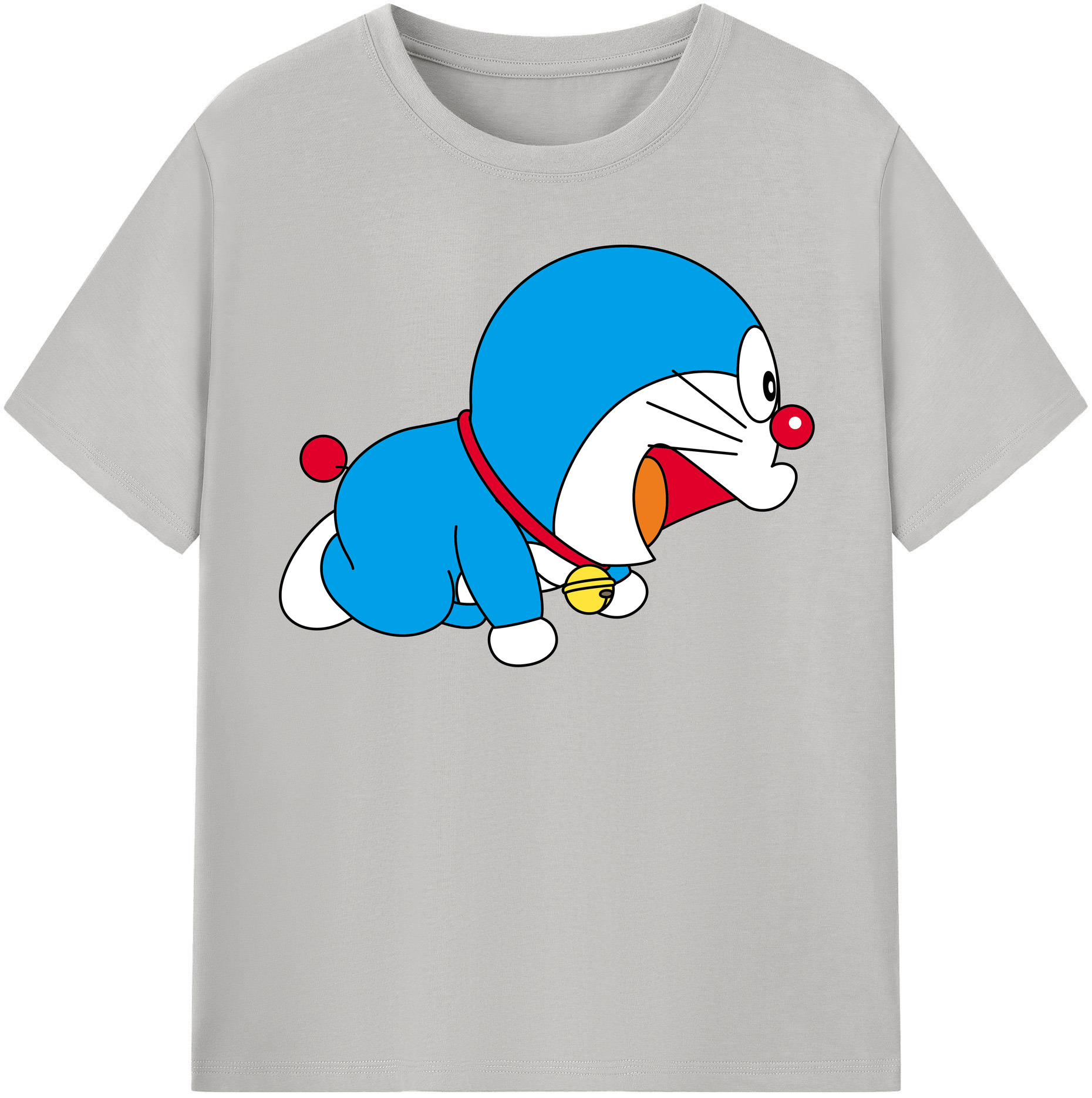 （画像用） ドラえもん Doraemon 綿100％半袖Tシャツ（フロントプリント）