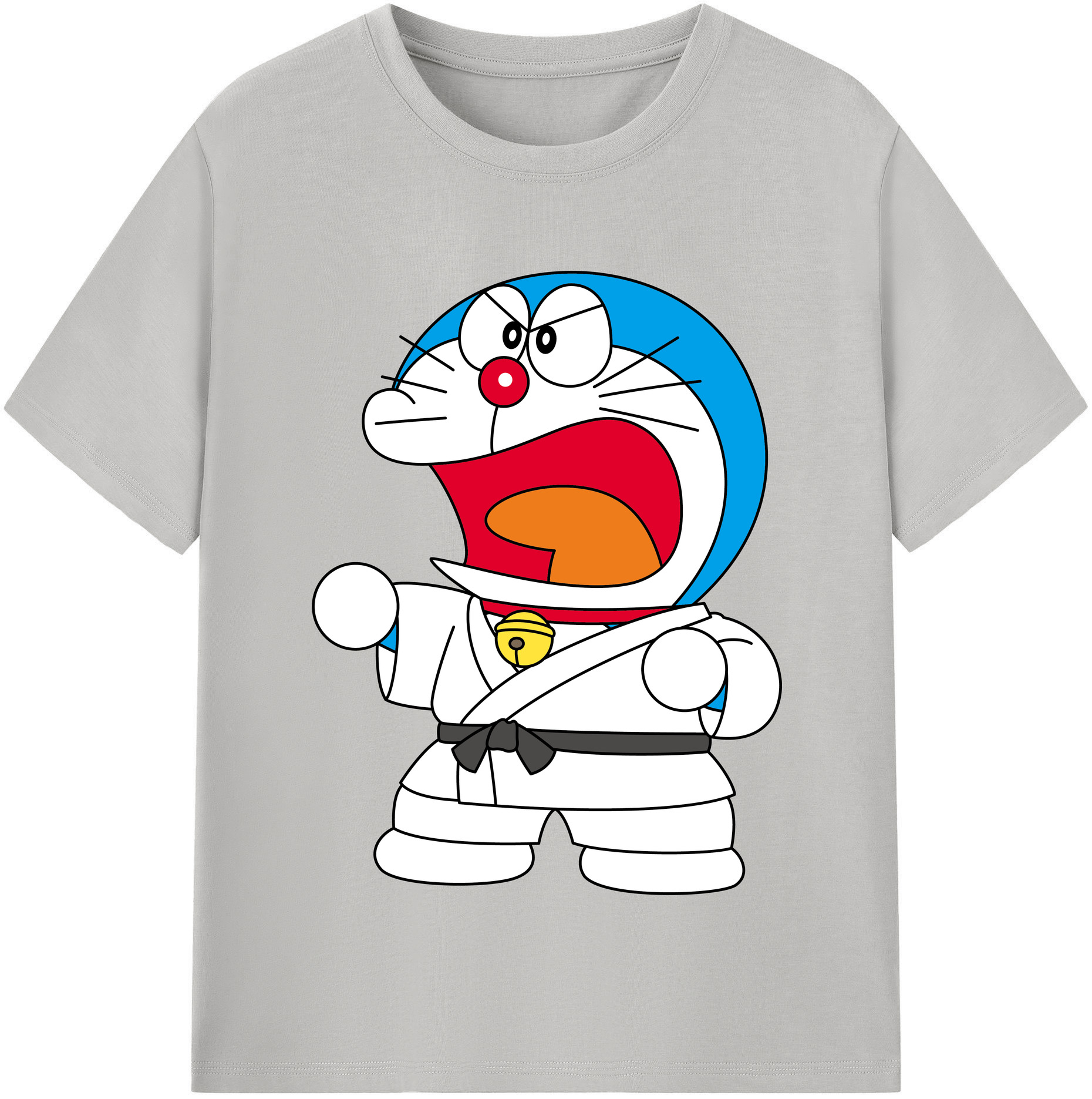（画像用） ドラえもん Doraemon 綿100％半袖Tシャツ（フロントプリント）