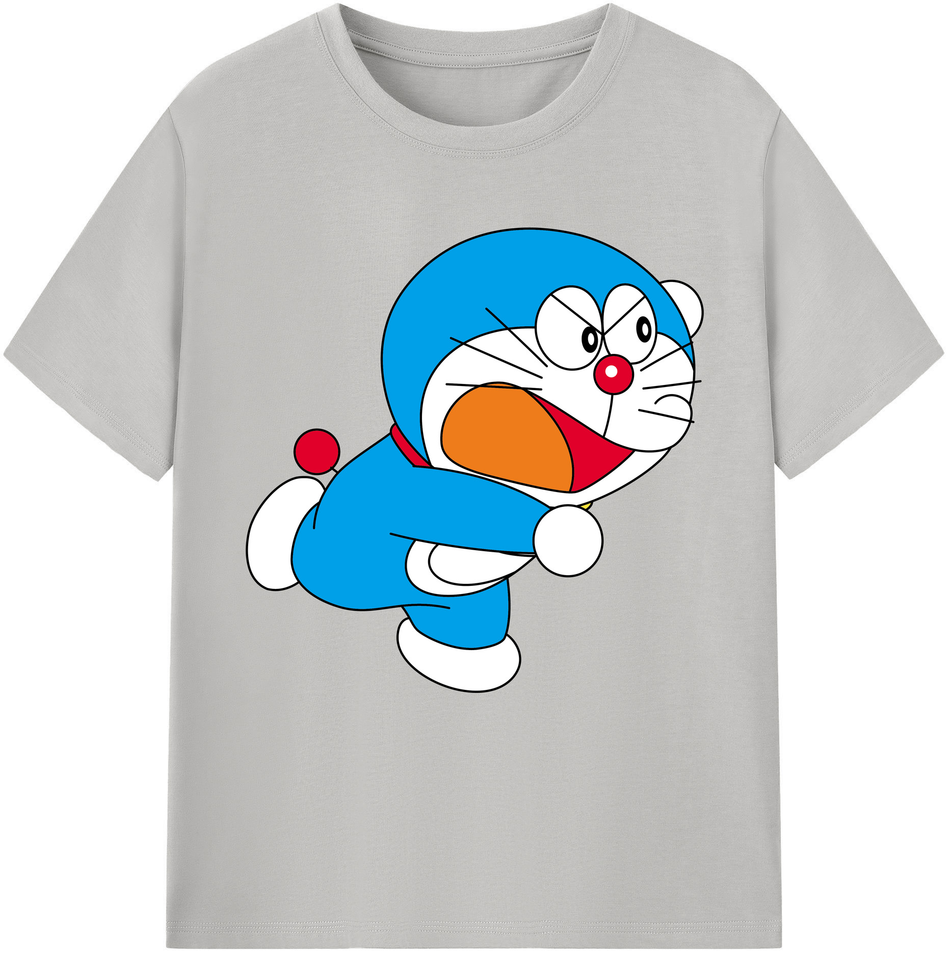 （画像用） ドラえもん Doraemon 綿100％半袖Tシャツ（フロントプリント）