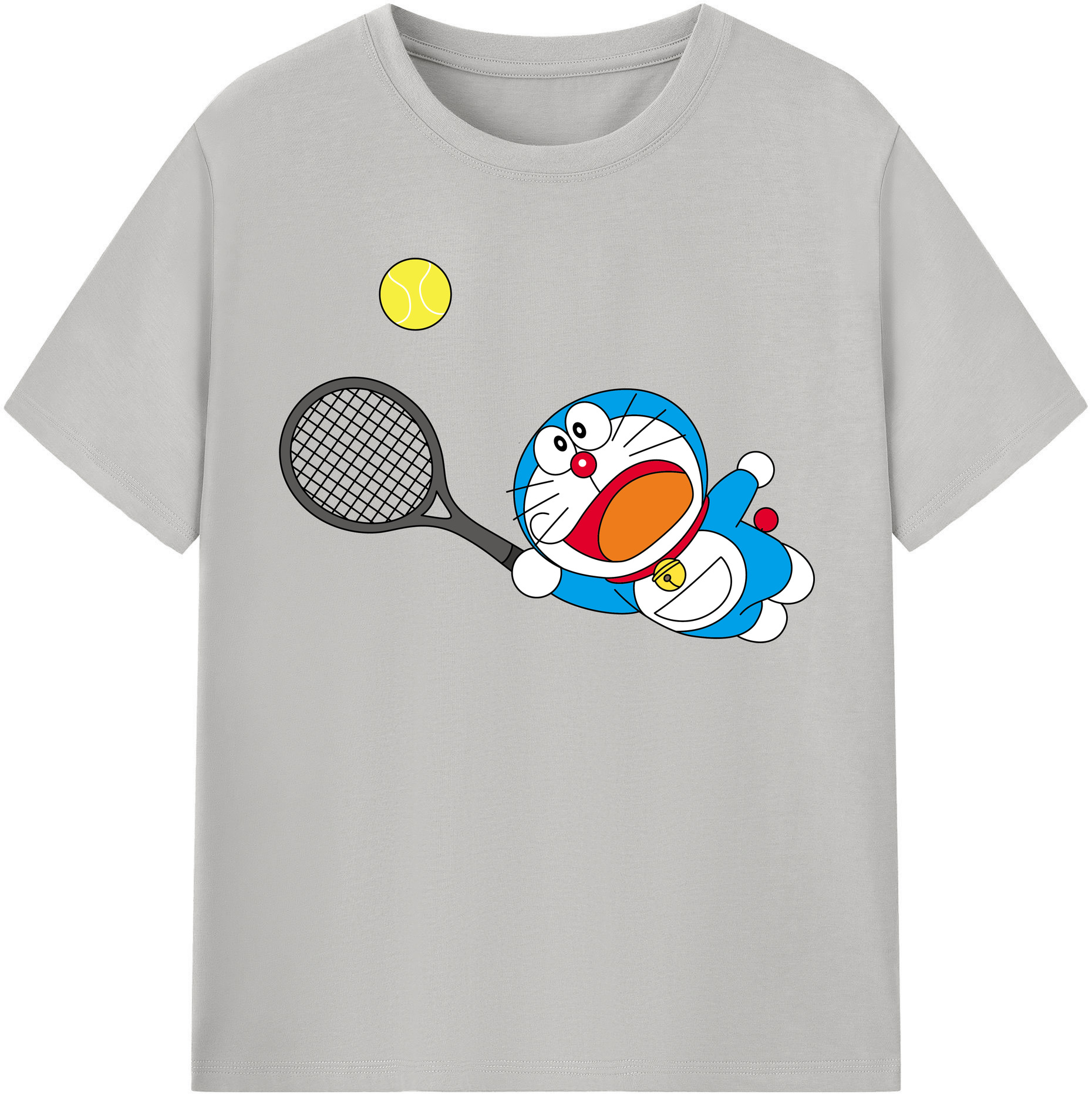 （画像用） ドラえもん Doraemon 綿100％半袖Tシャツ（フロントプリント）