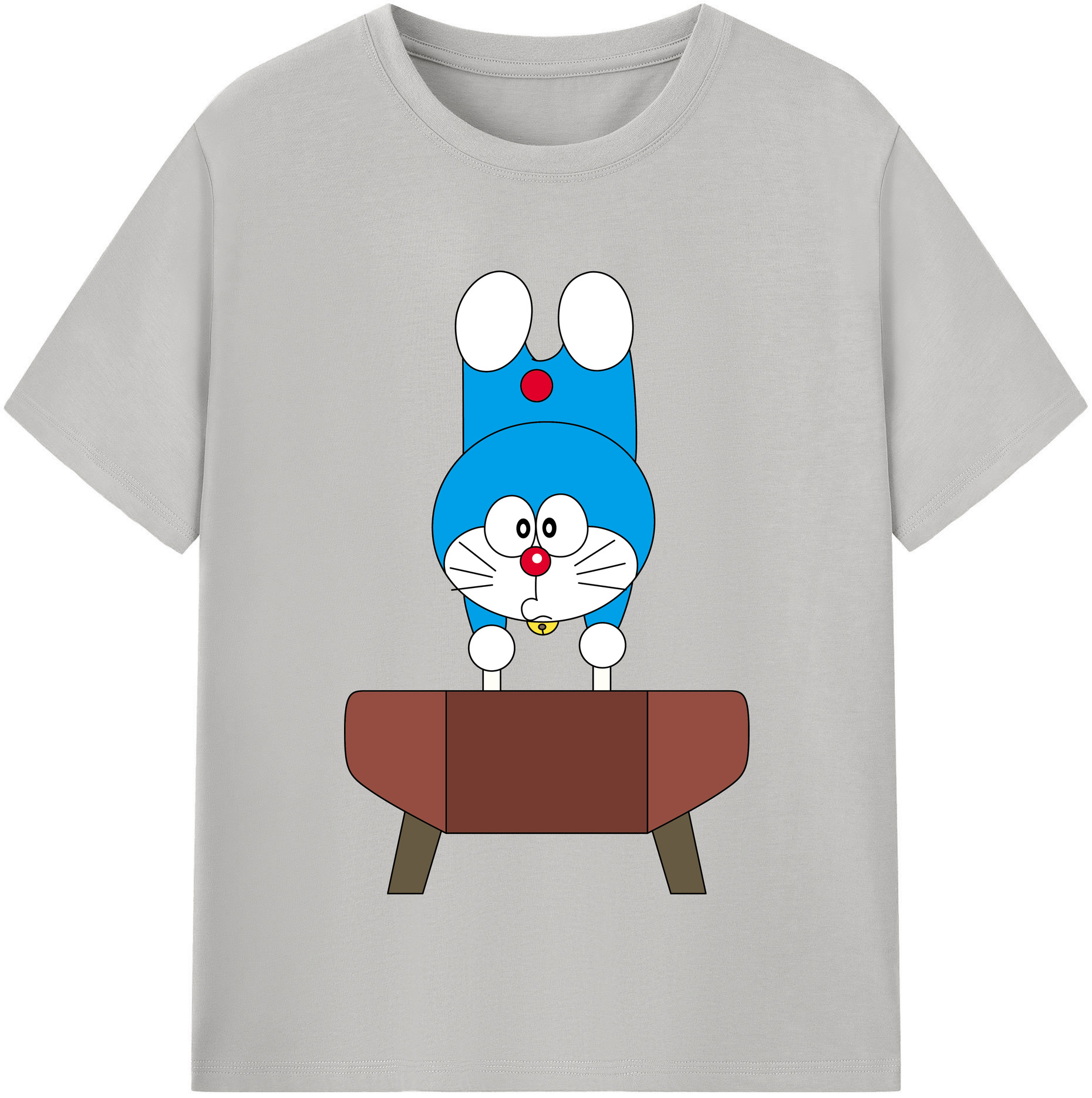 （画像用） ドラえもん Doraemon 綿100％半袖Tシャツ（フロントプリント）