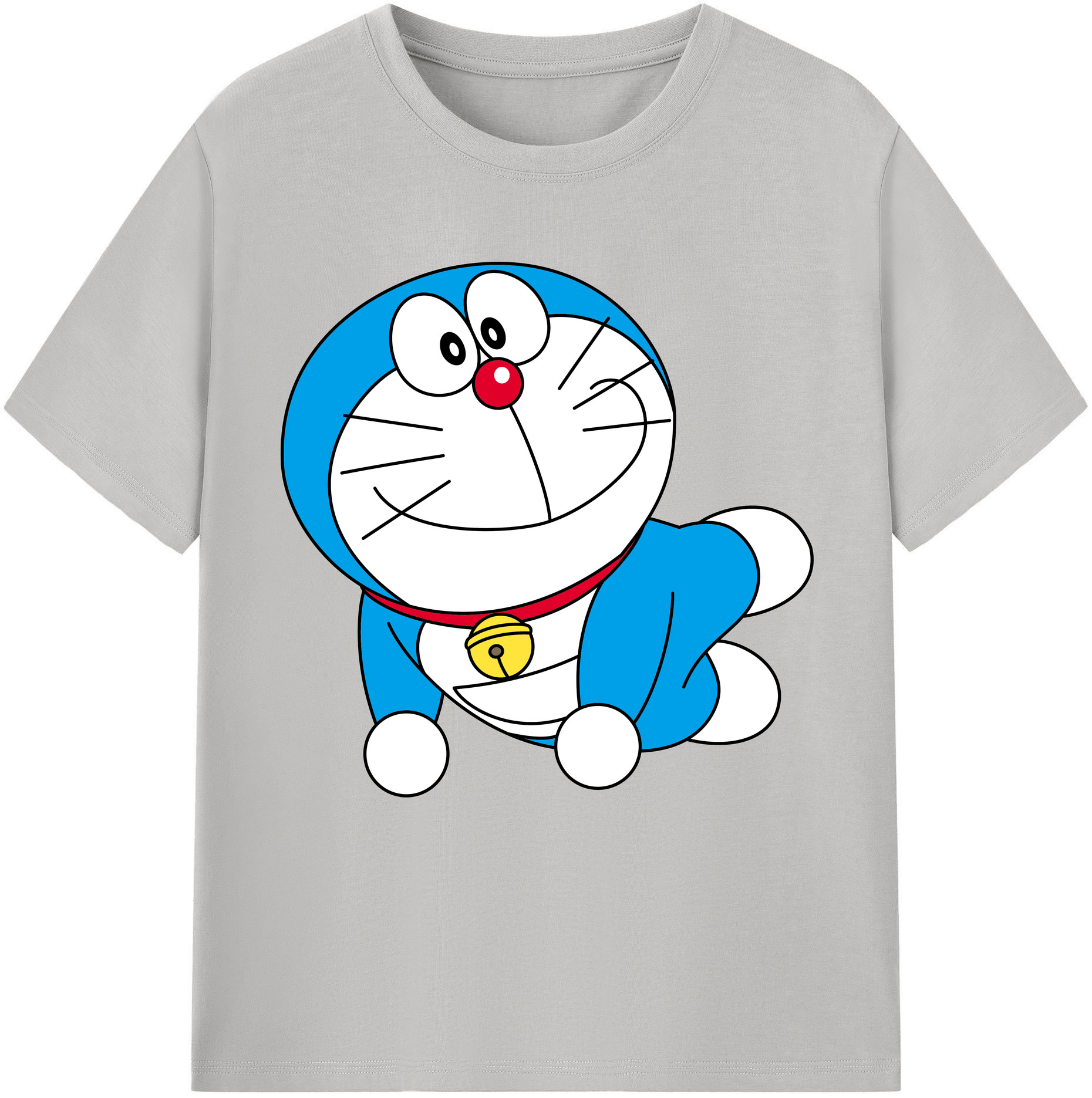 （画像用） ドラえもん Doraemon 綿100％半袖Tシャツ（フロントプリント）