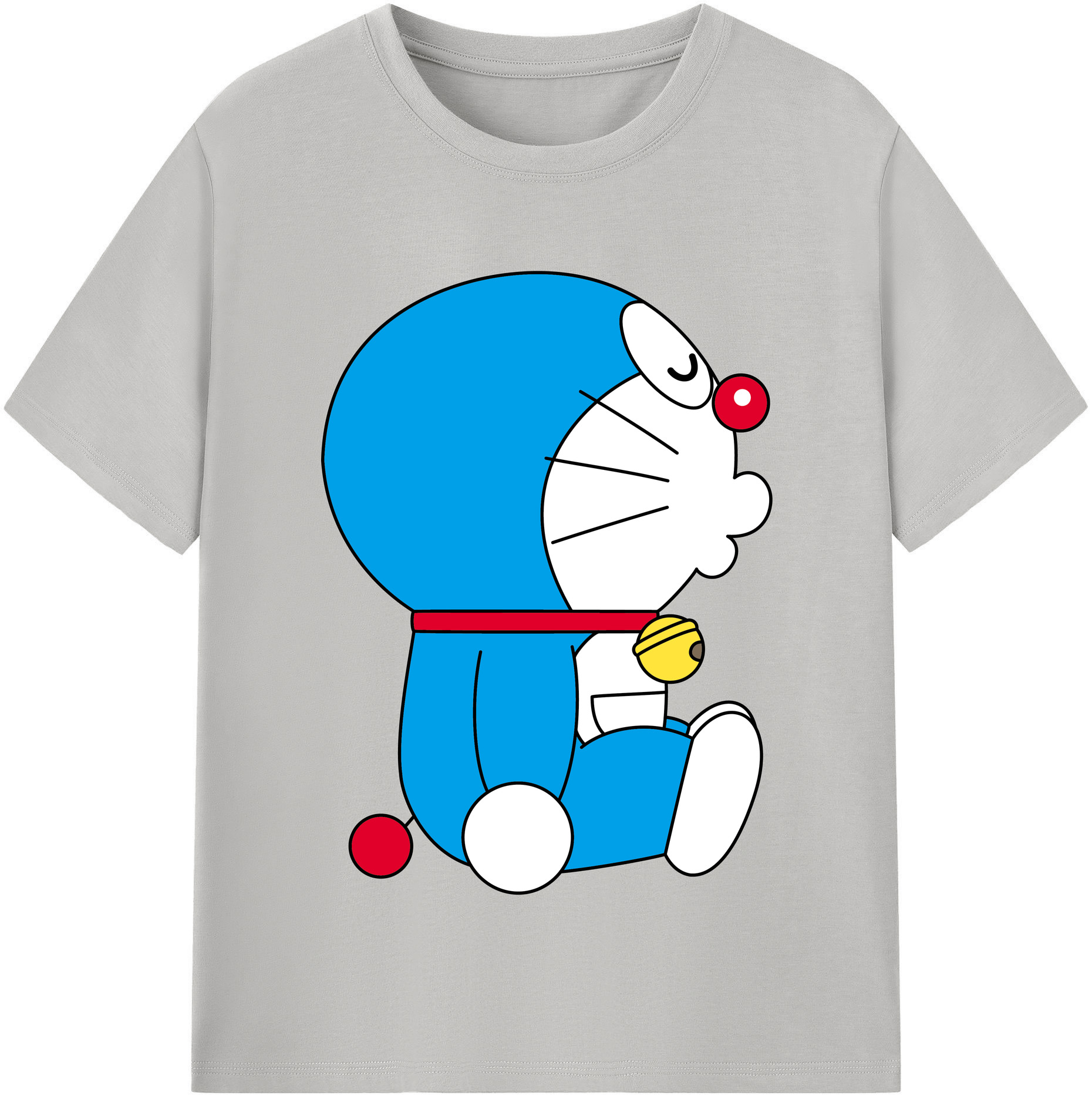 （画像用） ドラえもん Doraemon 綿100％半袖Tシャツ（フロントプリント）
