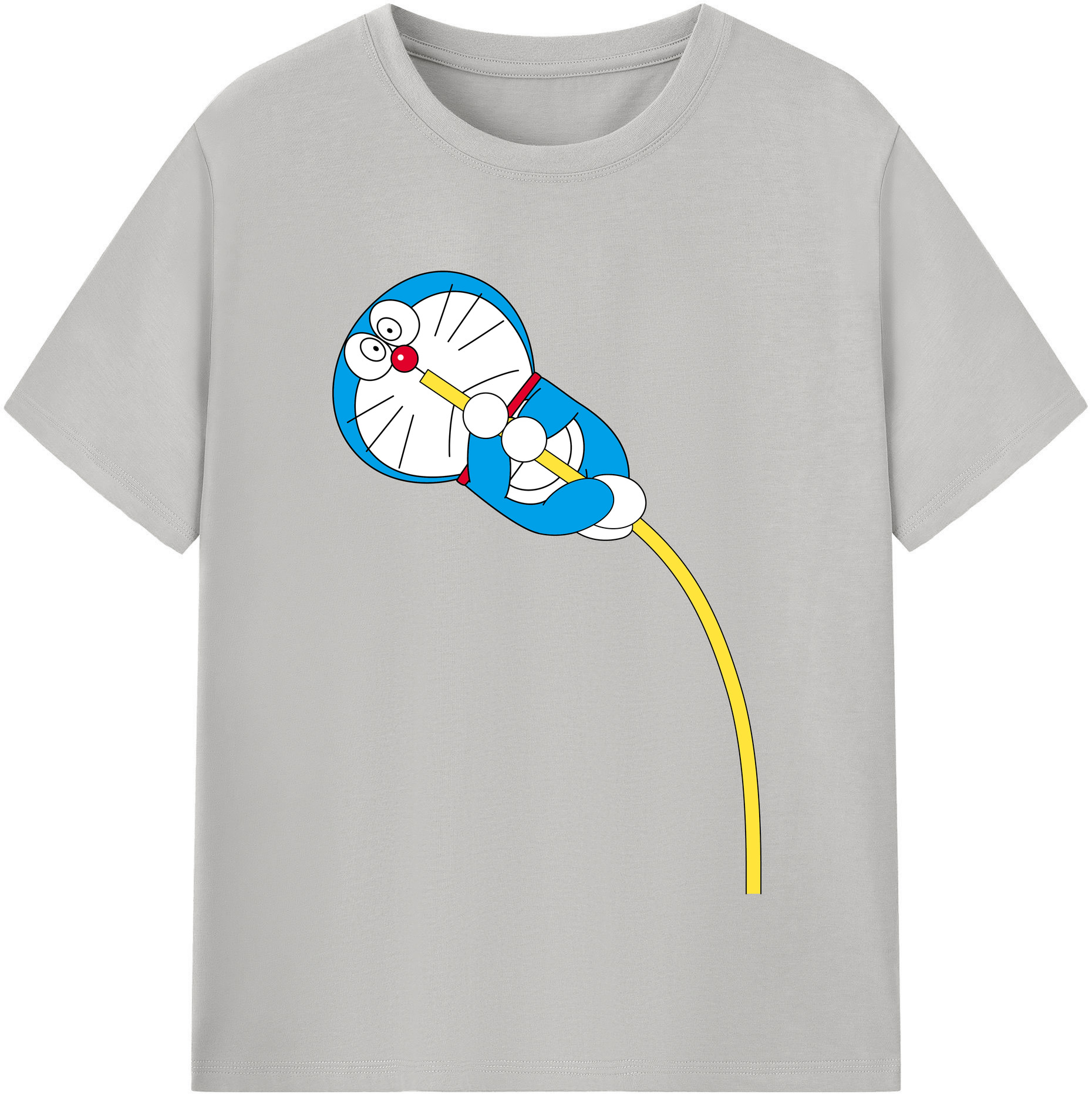 （画像用） ドラえもん Doraemon 綿100％半袖Tシャツ（フロントプリント）