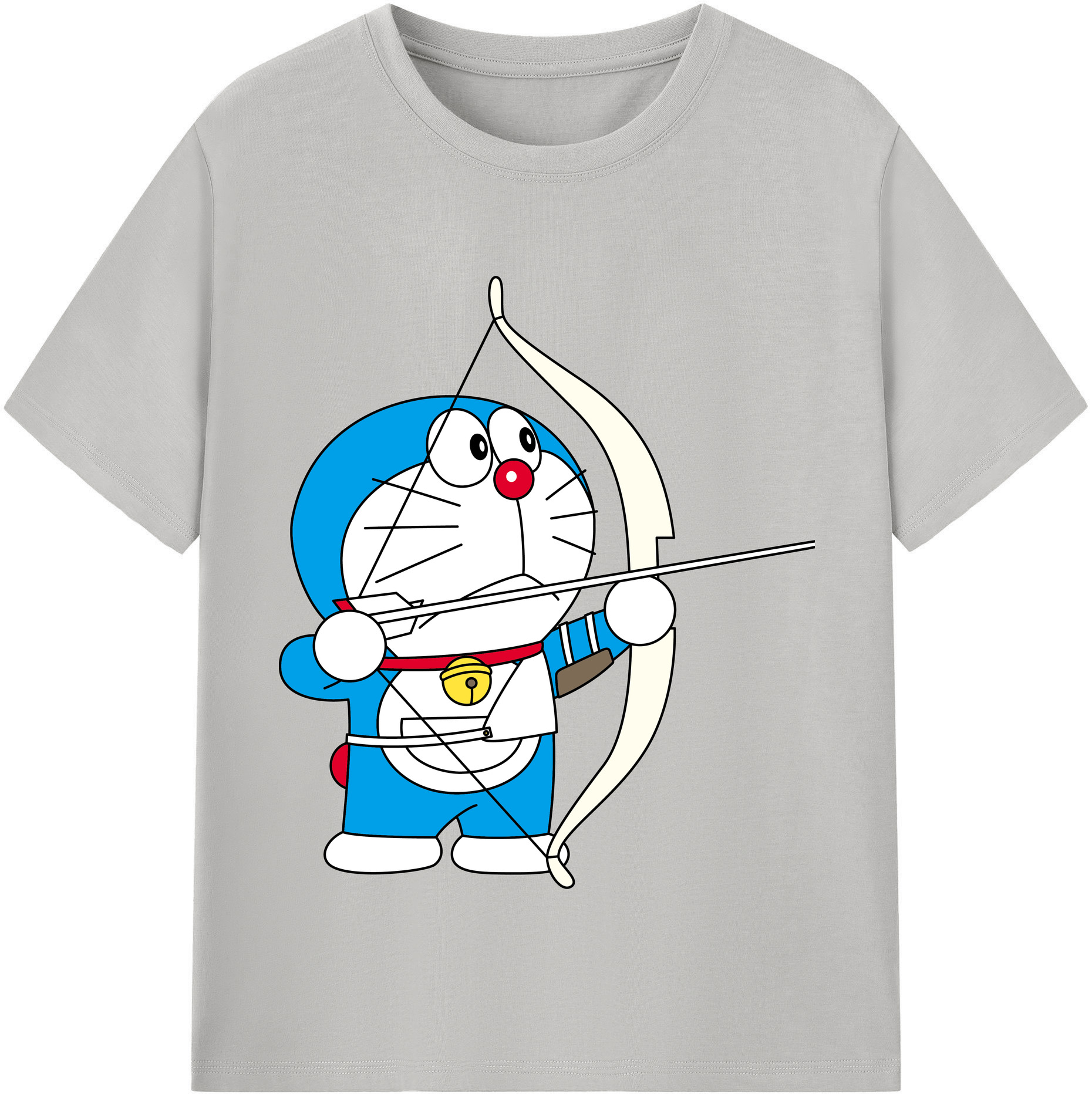 （画像用） ドラえもん Doraemon 綿100％半袖Tシャツ（フロントプリント）