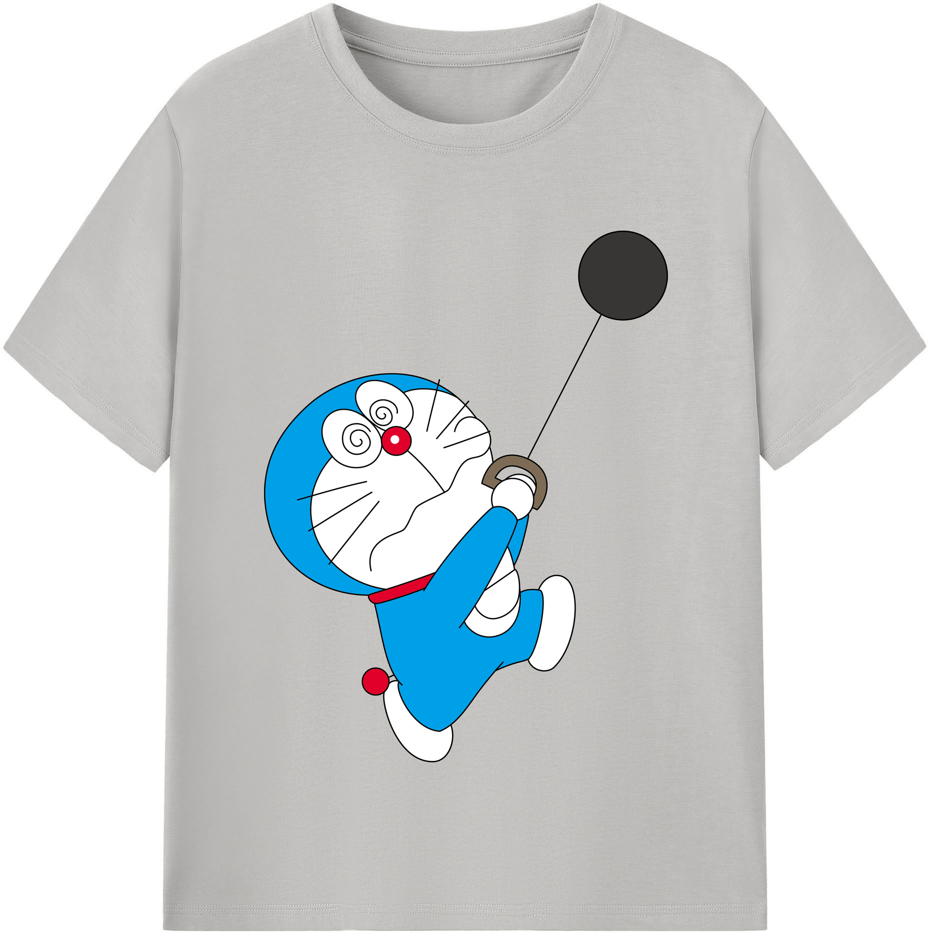 （画像用） ドラえもん Doraemon 綿100％半袖Tシャツ（フロントプリント）