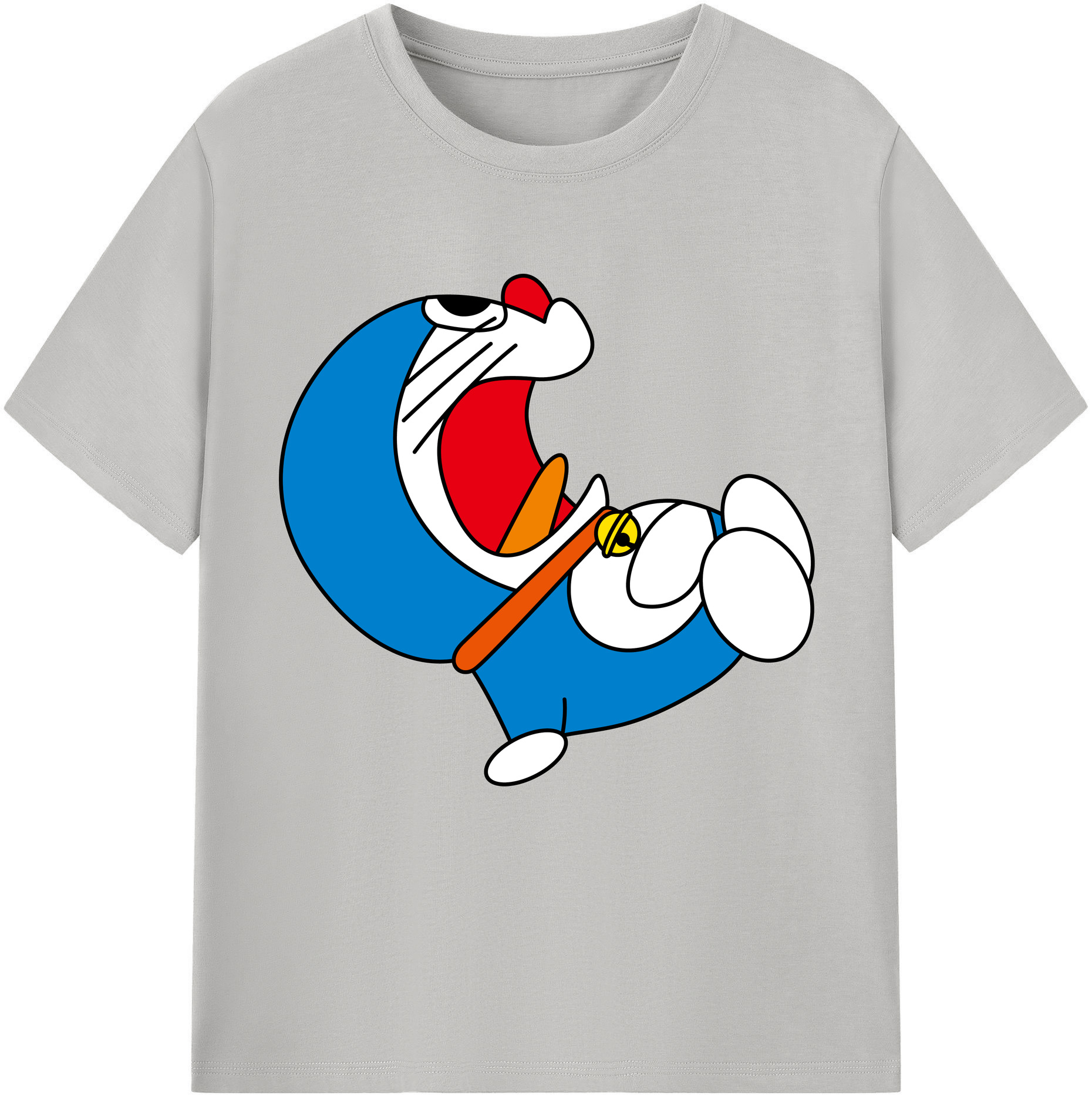 （画像用） ドラえもん Doraemon 綿100％半袖Tシャツ（フロントプリント）
