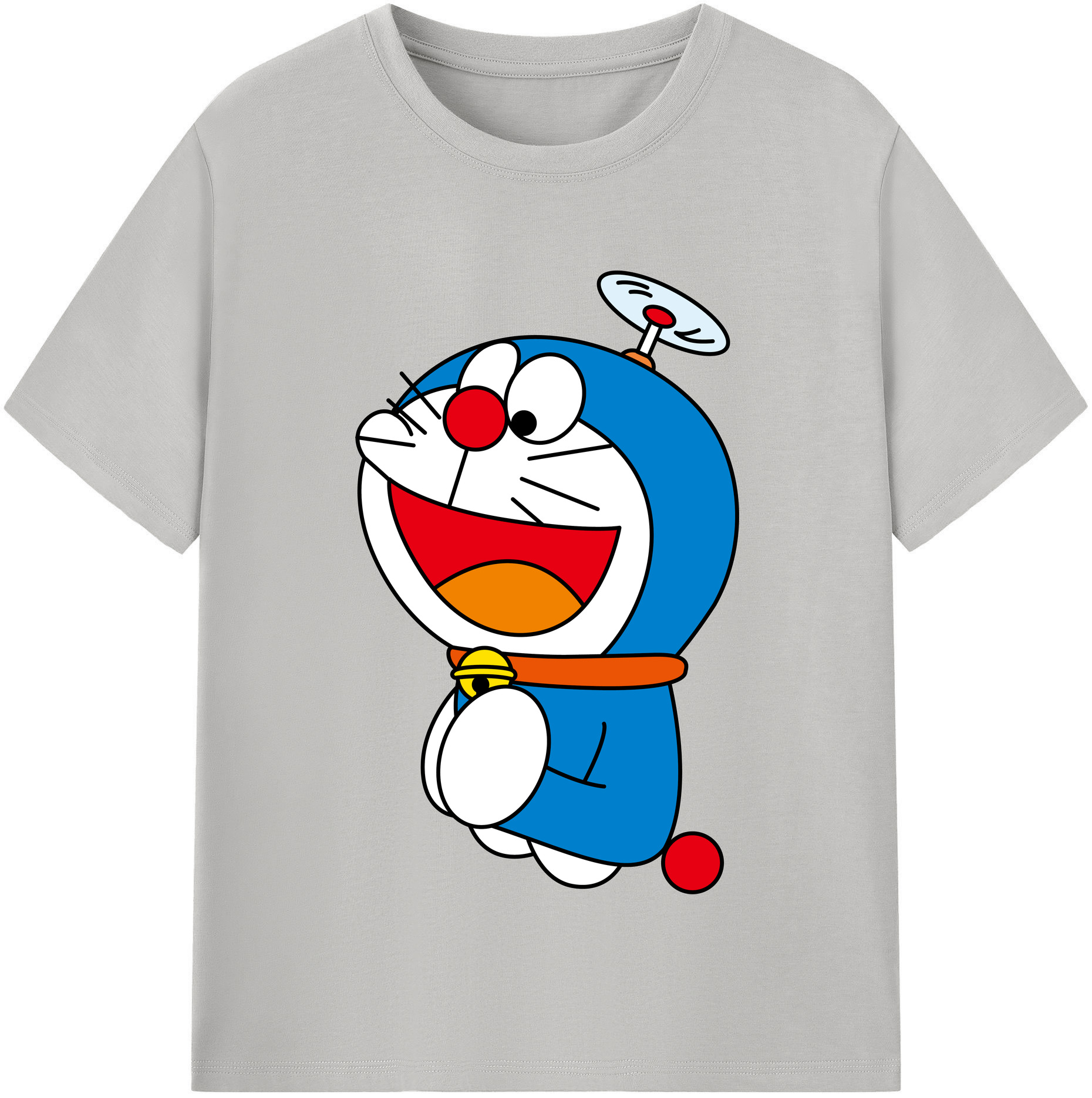 （画像用） ドラえもん Doraemon 綿100％半袖Tシャツ（フロントプリント）