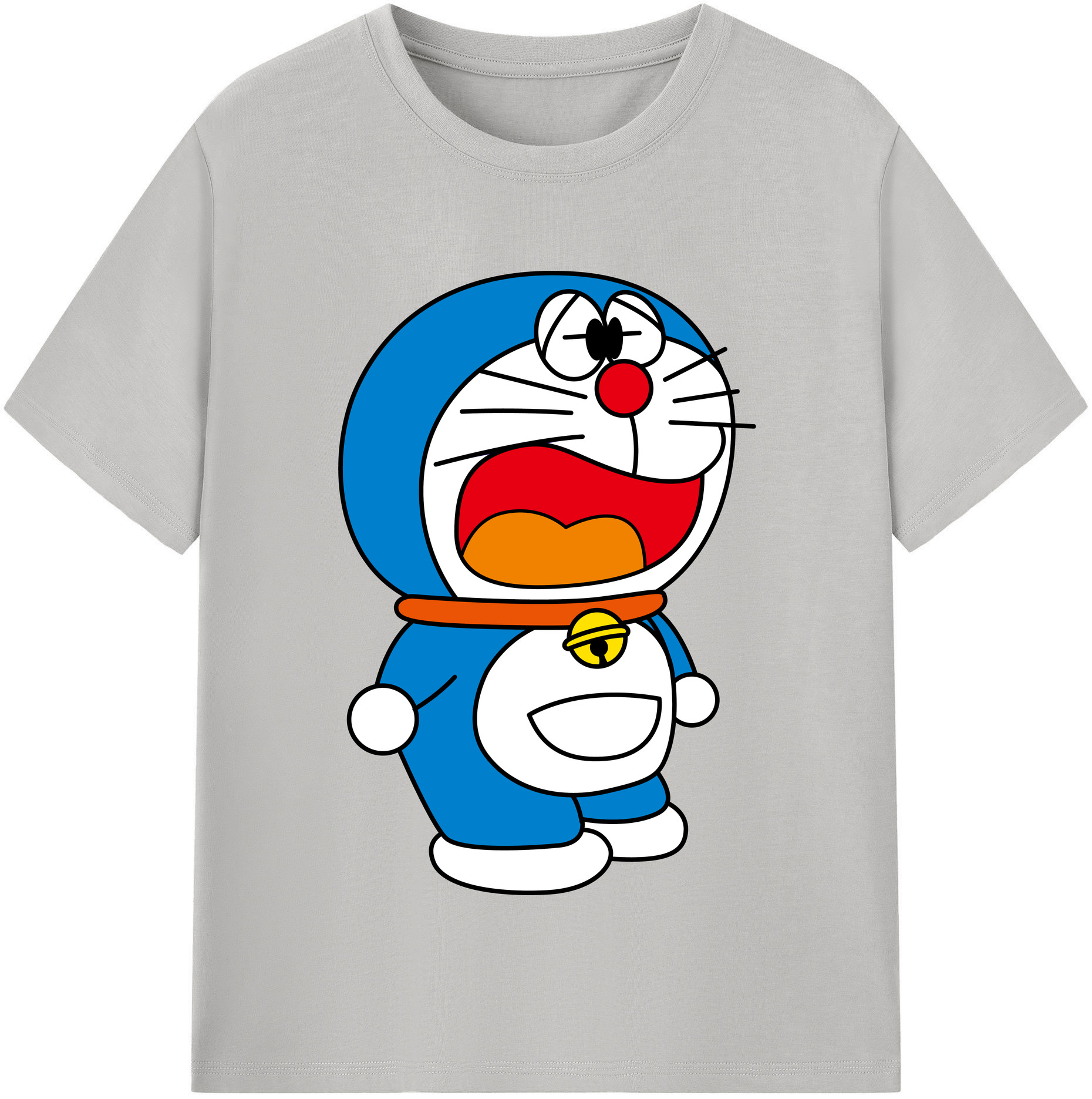 （画像用） ドラえもん Doraemon 綿100％半袖Tシャツ（フロントプリント）