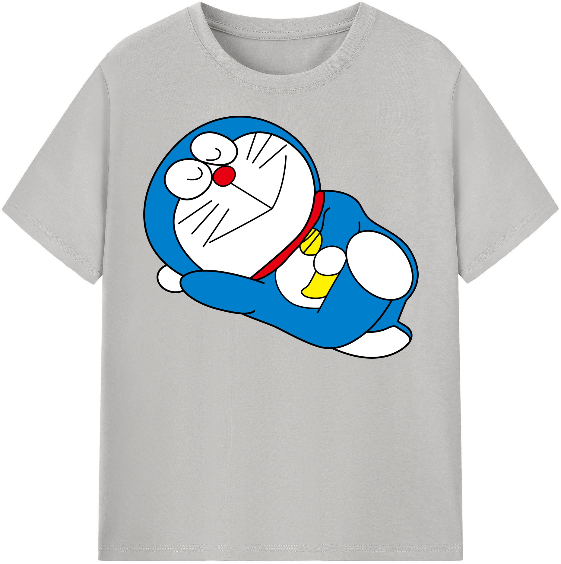 （画像用） ドラえもん Doraemon 綿100％半袖Tシャツ（フロントプリント）