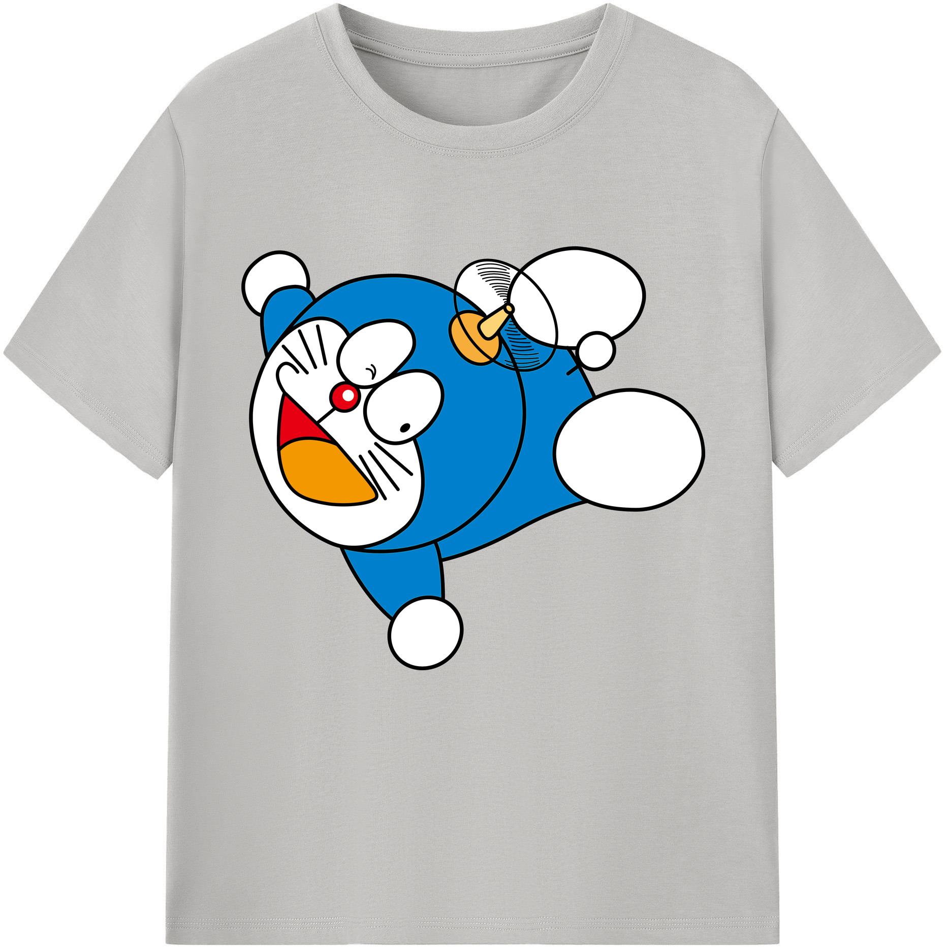 （画像用） ドラえもん Doraemon 綿100％半袖Tシャツ（フロントプリント）