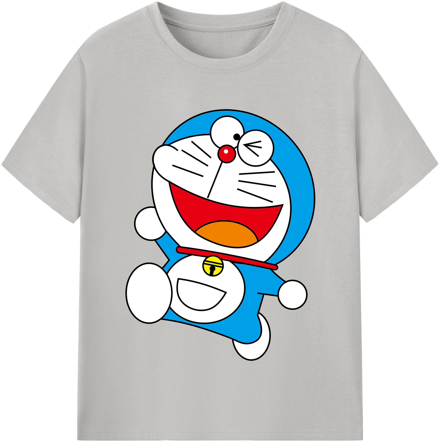 （画像用） ドラえもん Doraemon 綿100％半袖Tシャツ（フロントプリント）