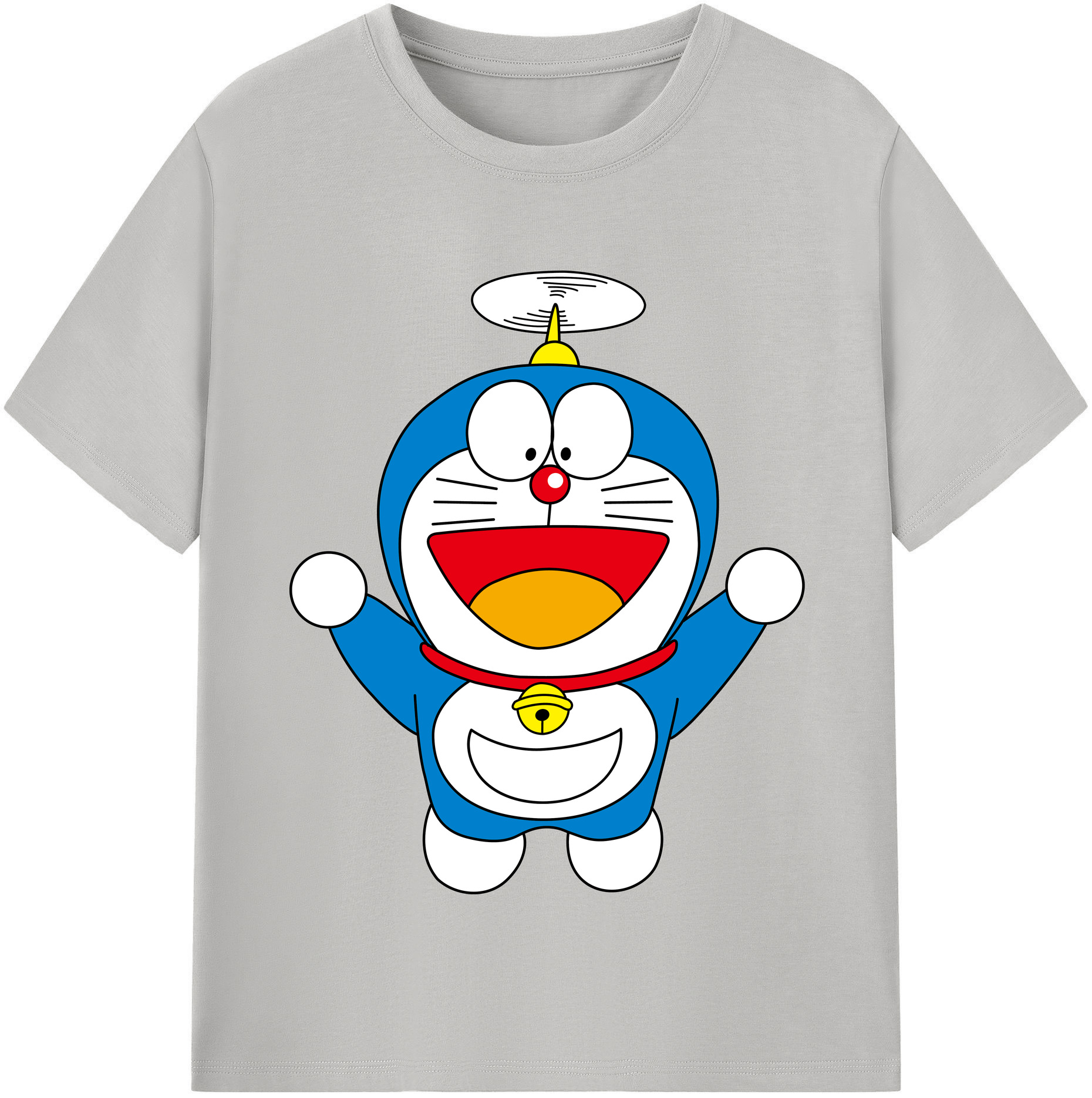 （画像用） ドラえもん Doraemon 綿100％半袖Tシャツ（フロントプリント）