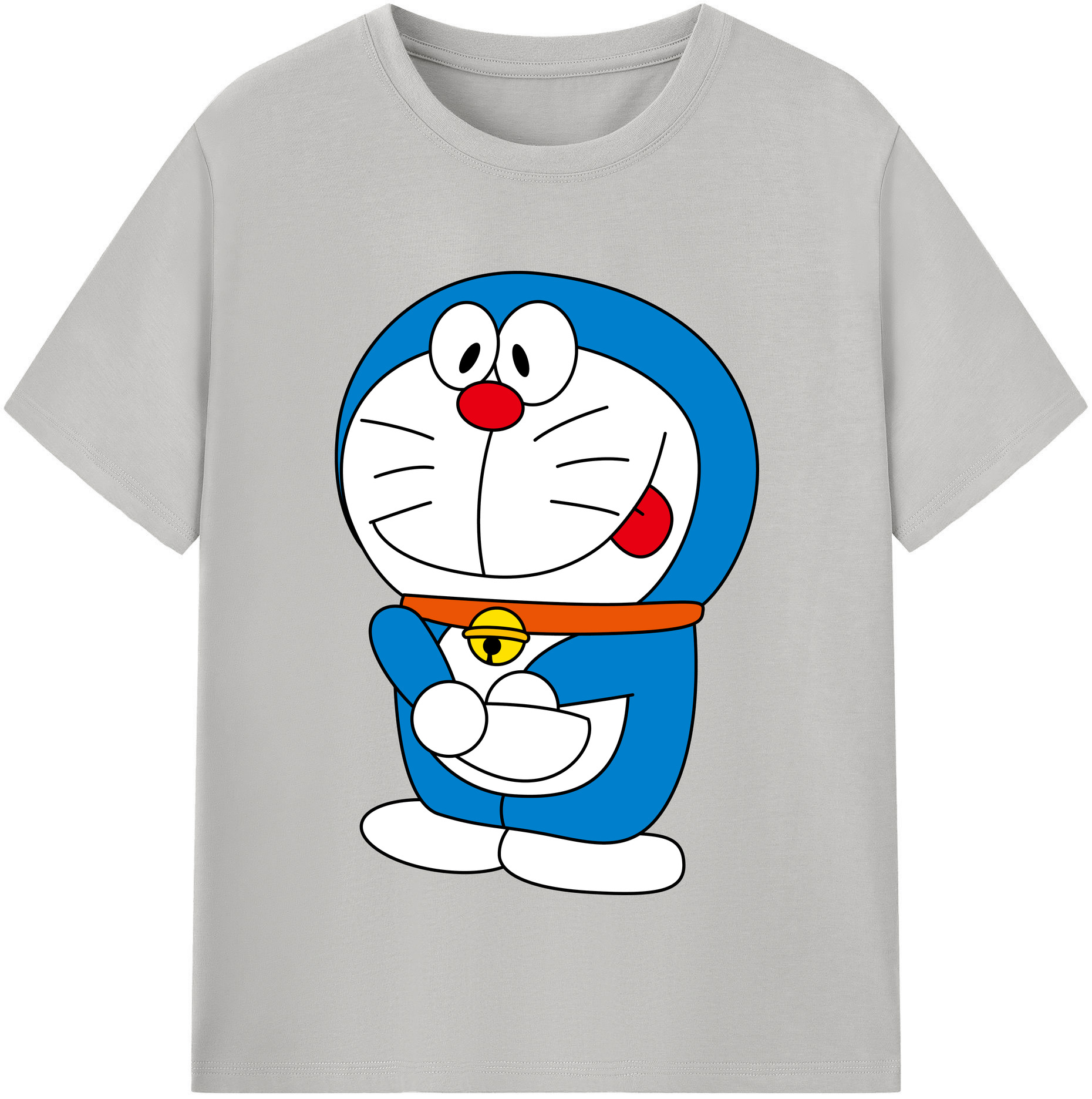 （画像用） ドラえもん Doraemon 綿100％半袖Tシャツ（フロントプリント）