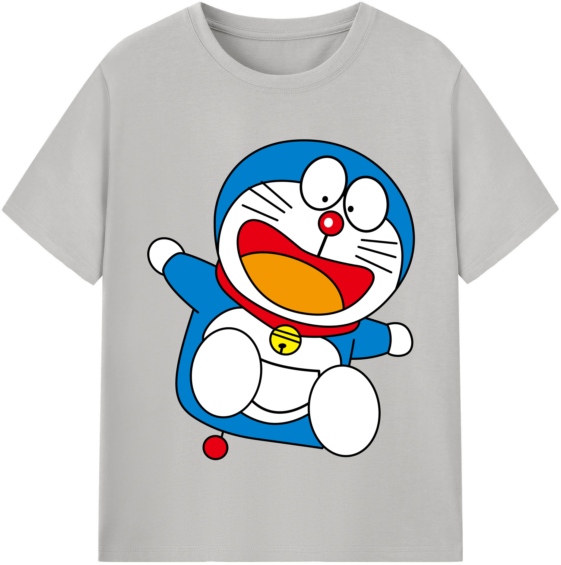 （画像用） ドラえもん Doraemon 綿100％半袖Tシャツ（フロントプリント）